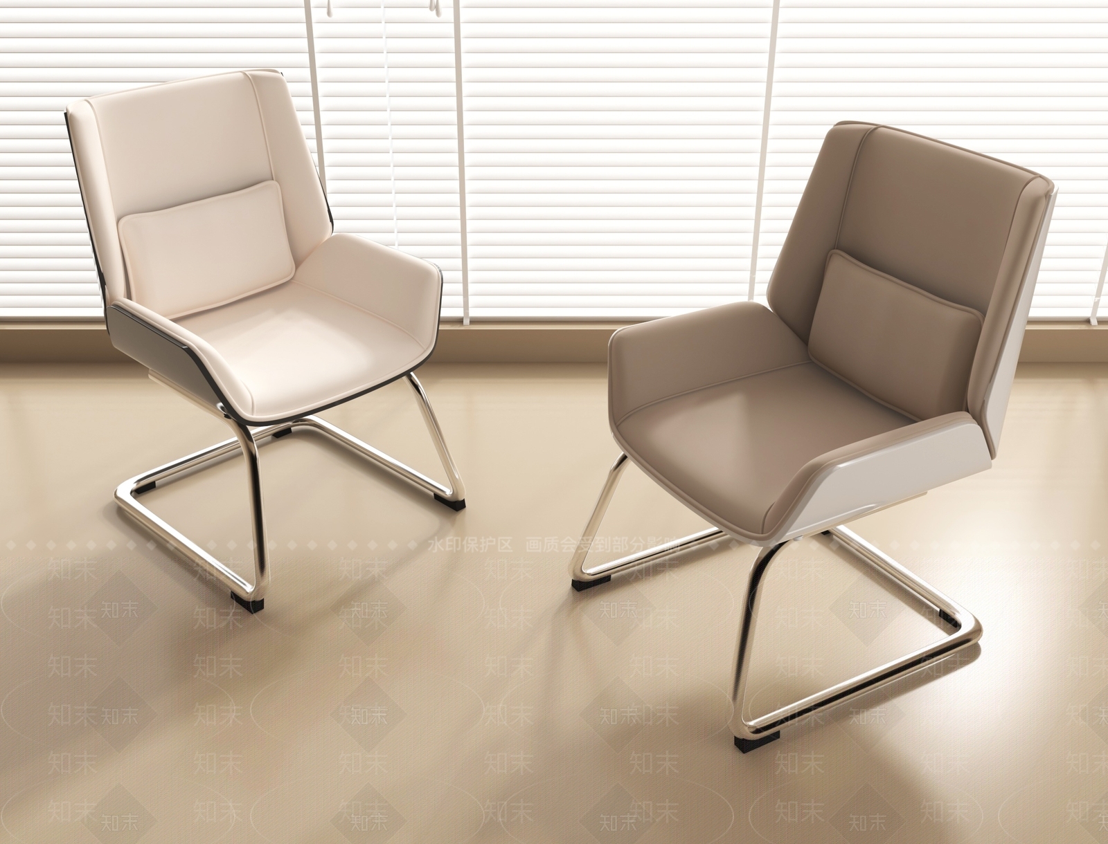 现代办公椅3D模型下载【ID:1192712016】