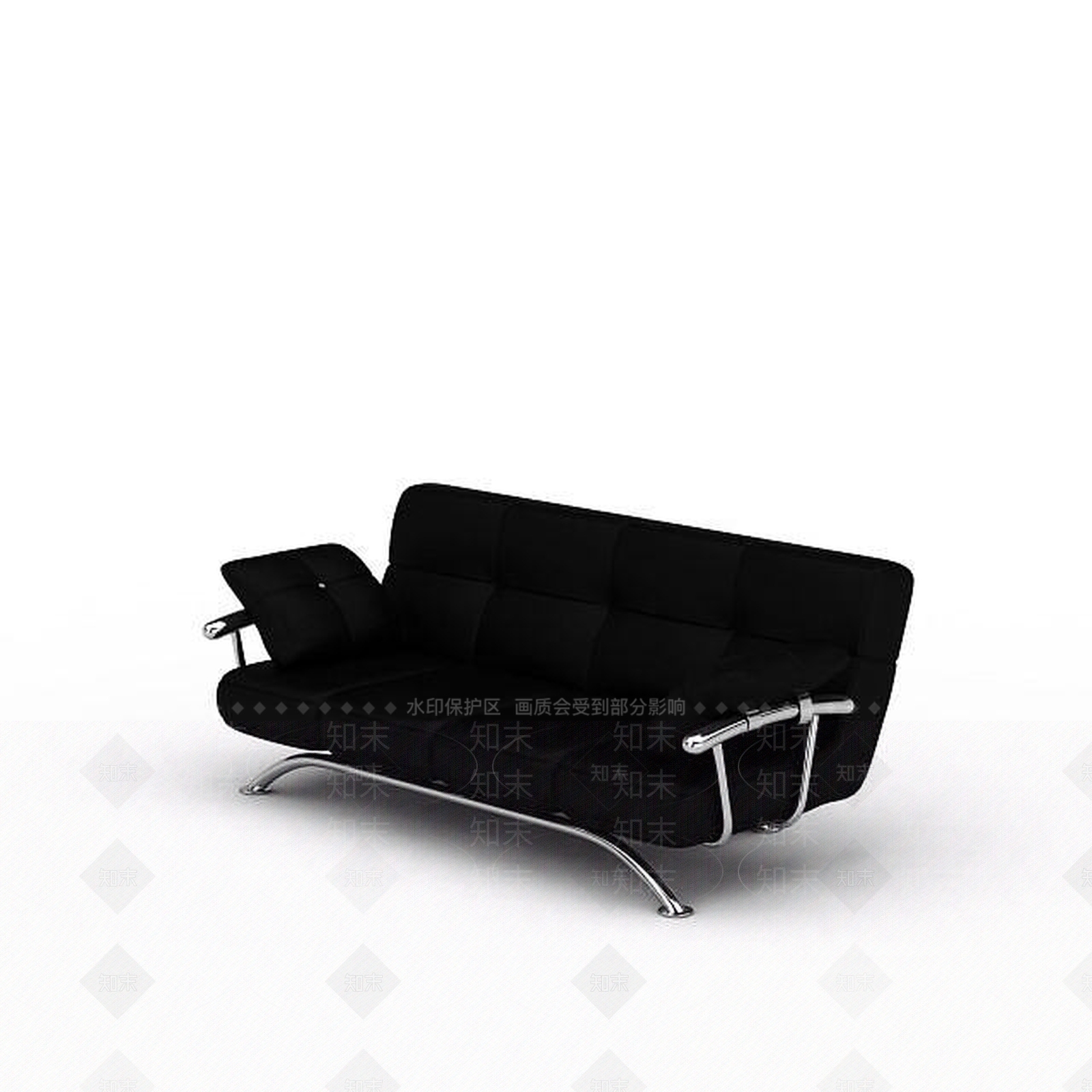 现代书桌椅3D模型下载【ID:1192713652】