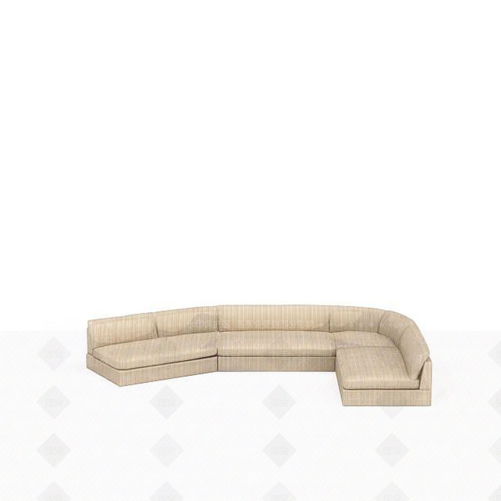 现代双人沙发3D模型下载【ID:1192713796】