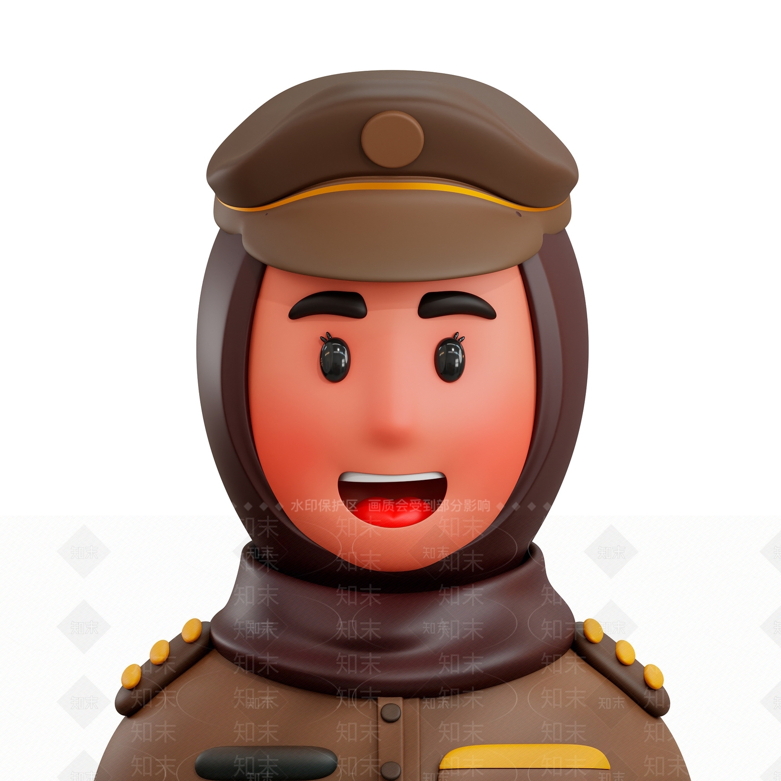 现代虚拟人物3D模型下载【ID:1199200864】