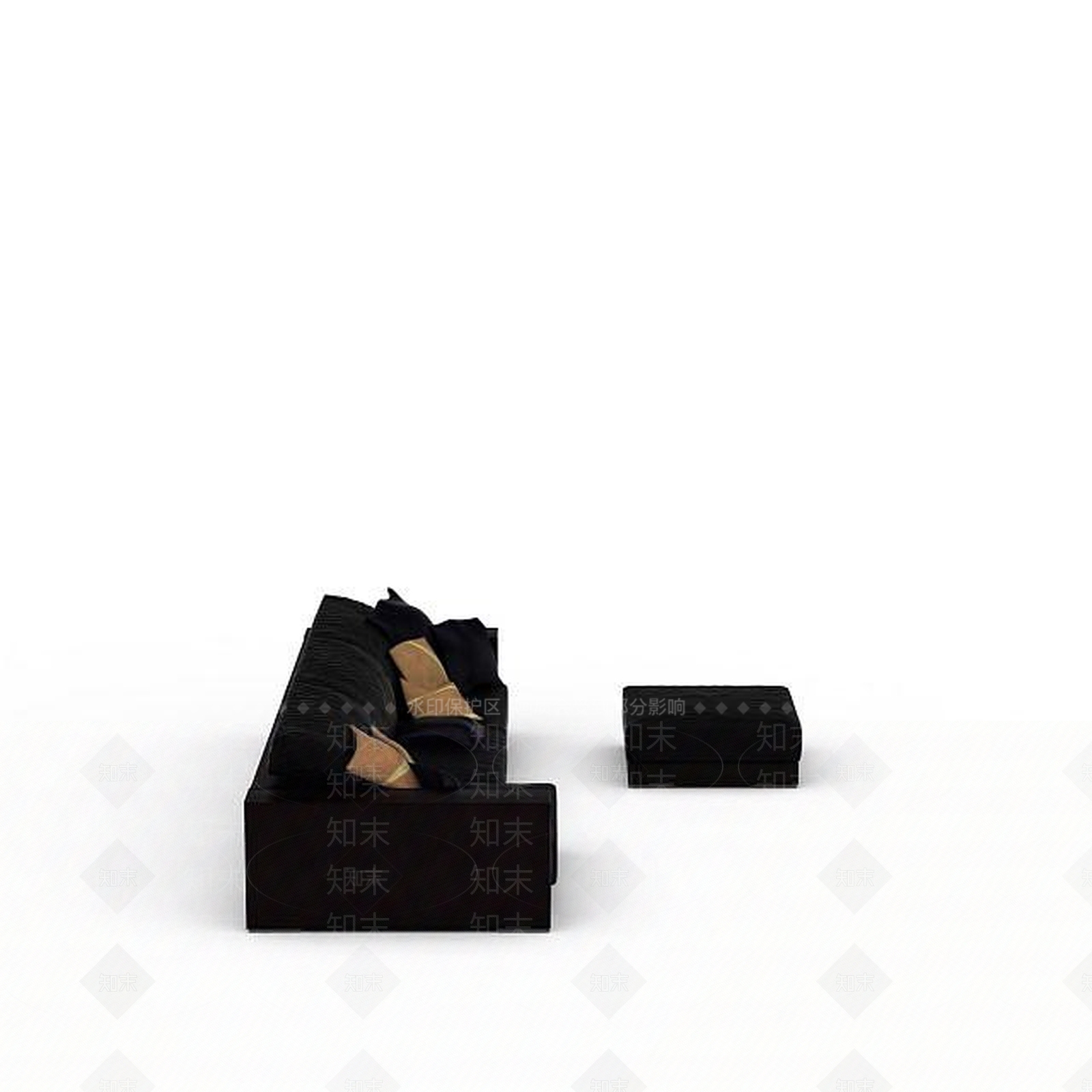 现代双人沙发3D模型下载【ID:1192715173】