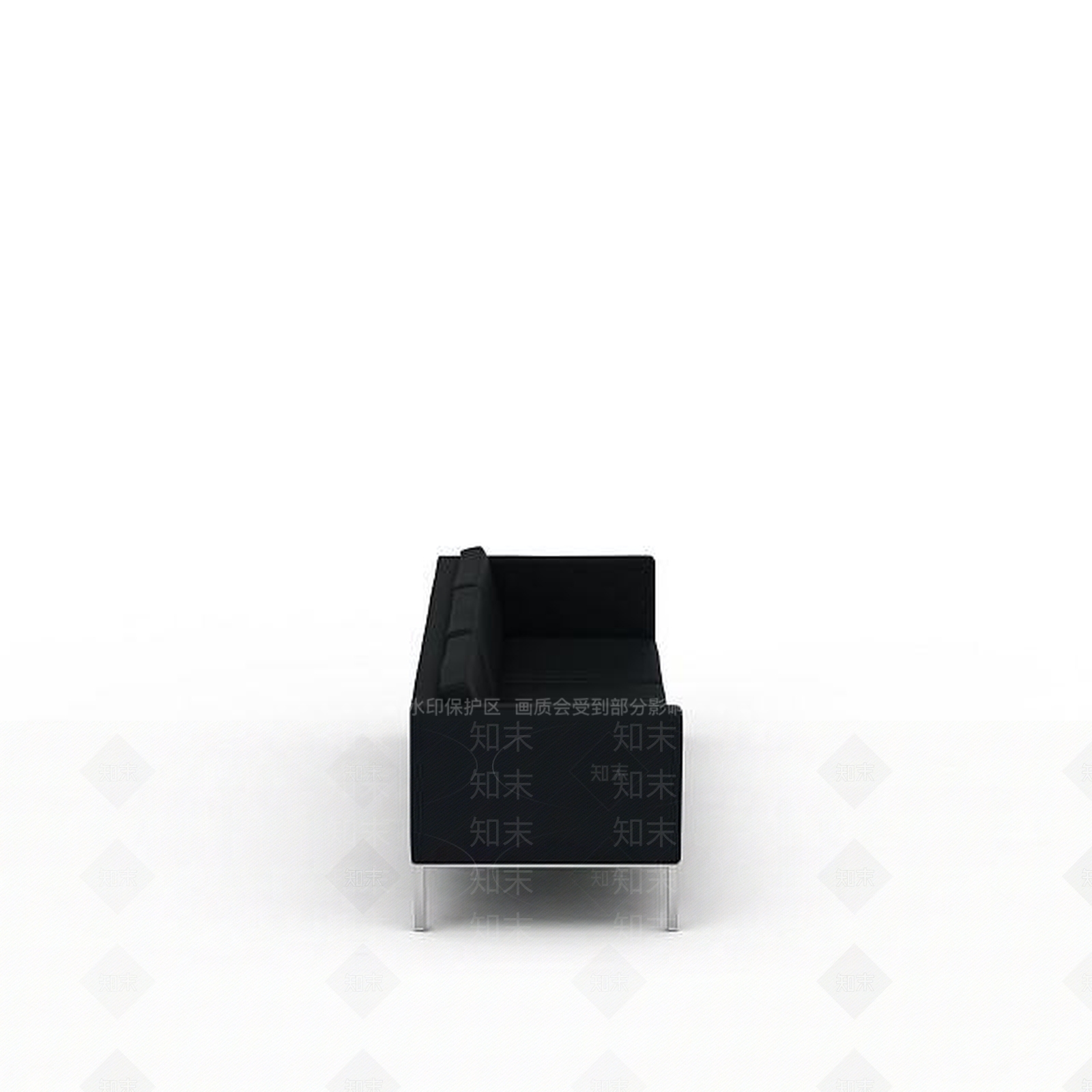 现代双人沙发3D模型下载【ID:1199200731】