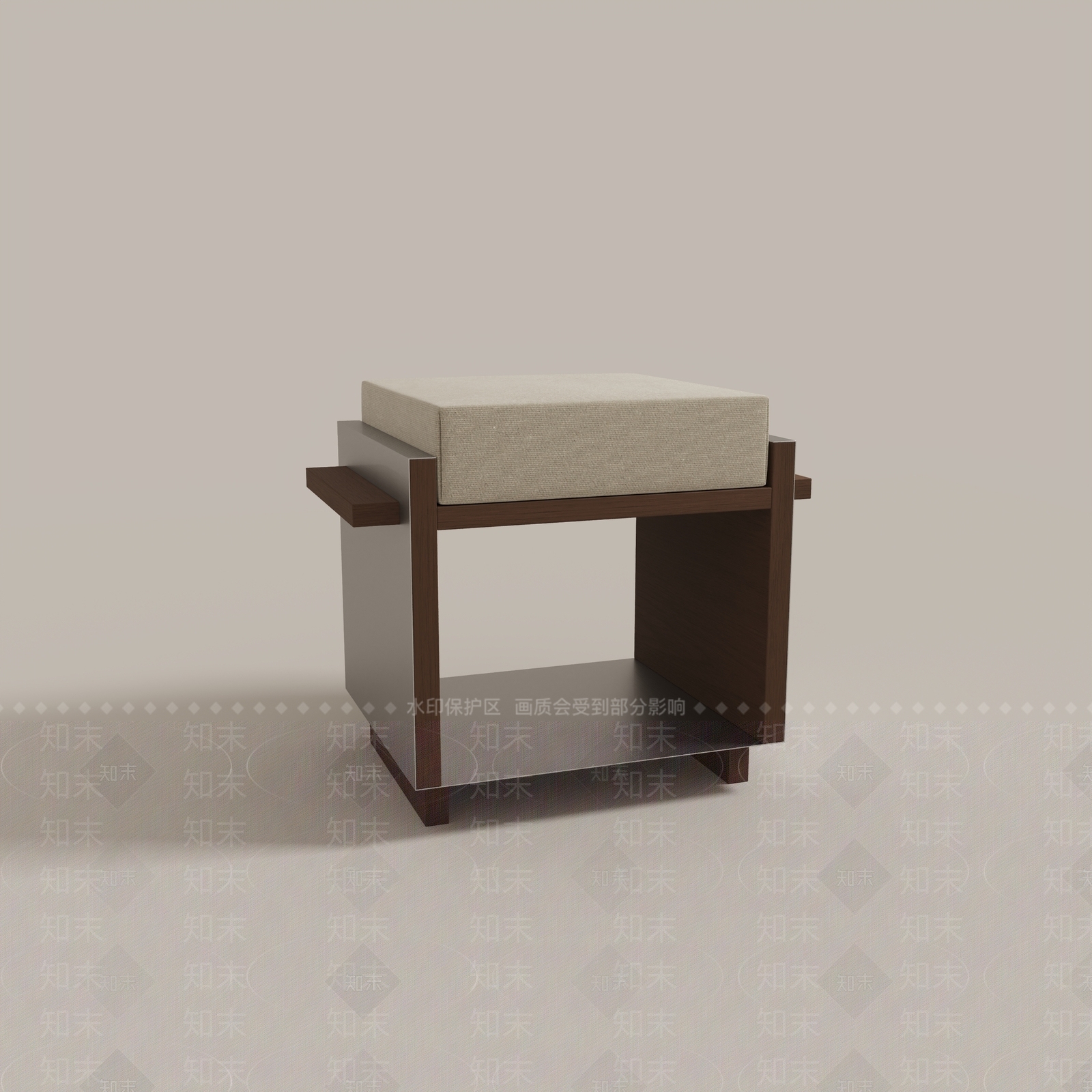 现代其他凳子3D模型下载【ID:1192722059】