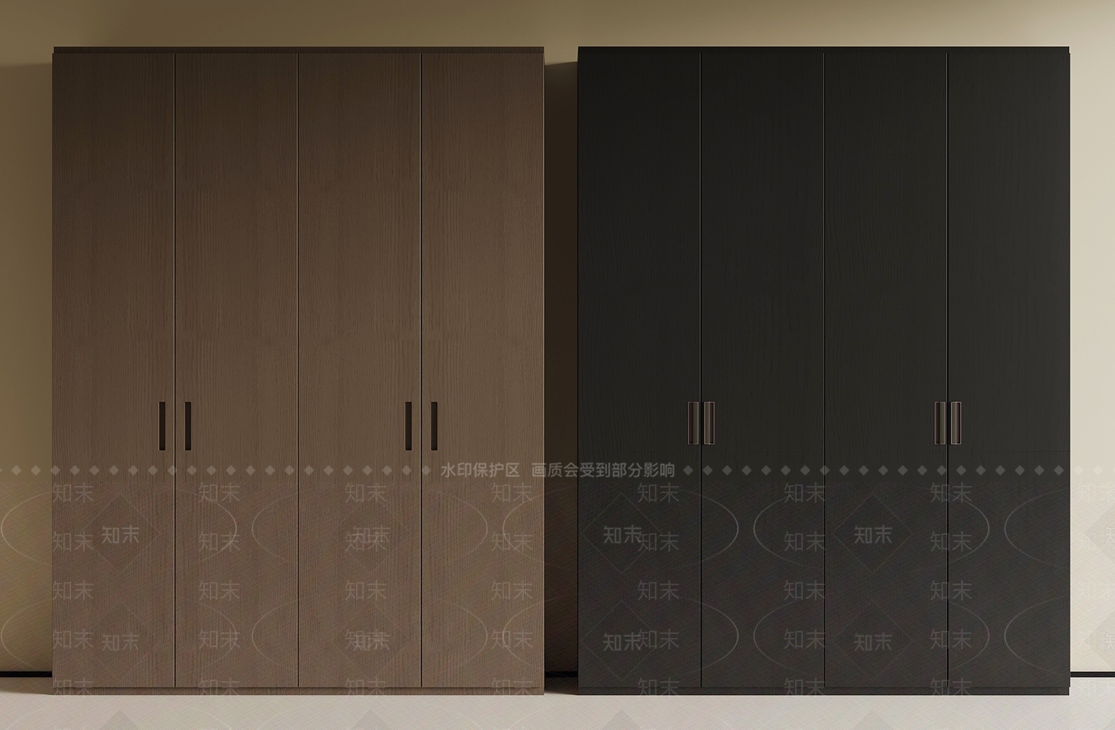 意式衣柜3D模型下载【ID:1192726907】