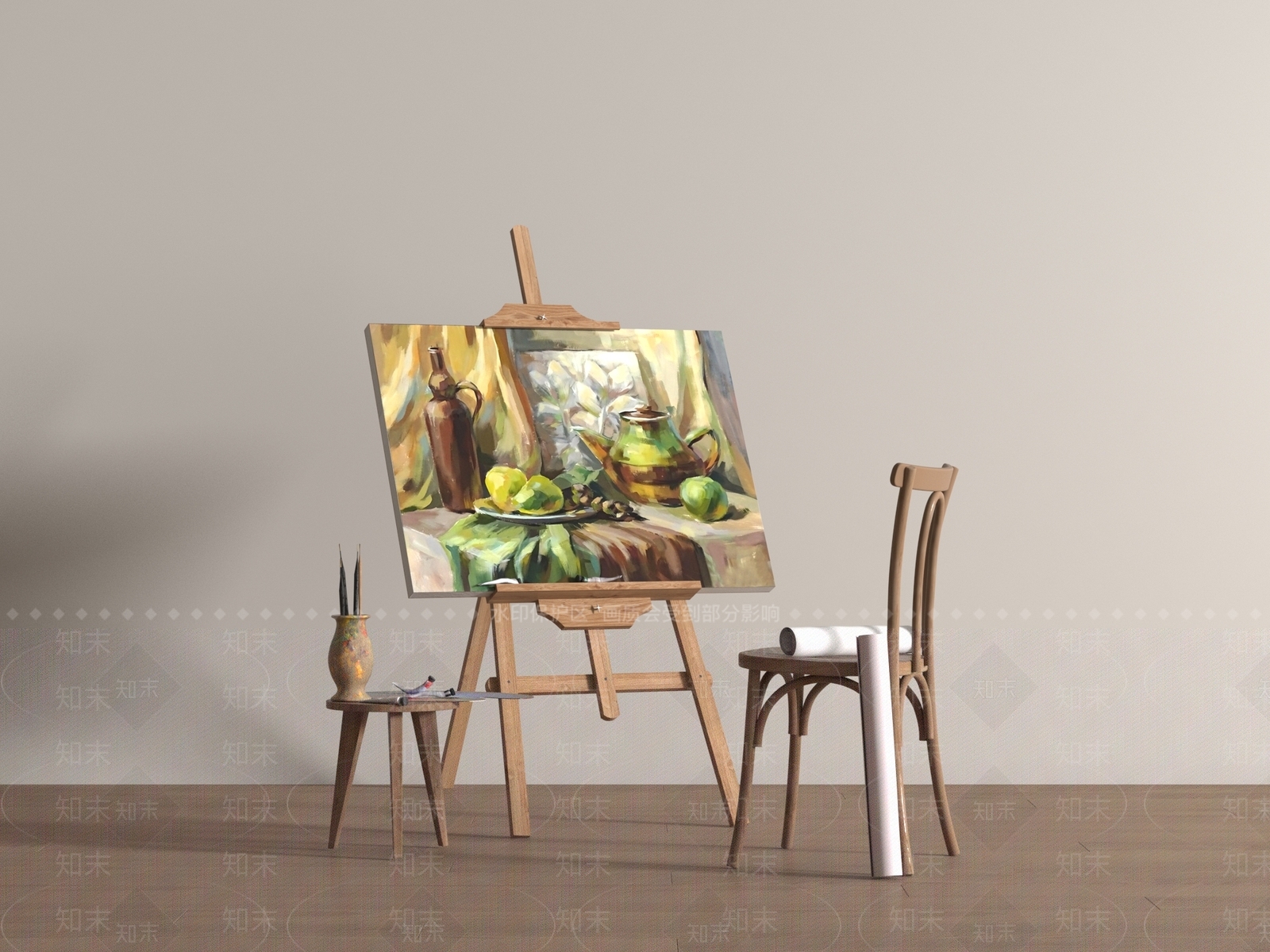 画具SU模型下载【ID:1192727938】