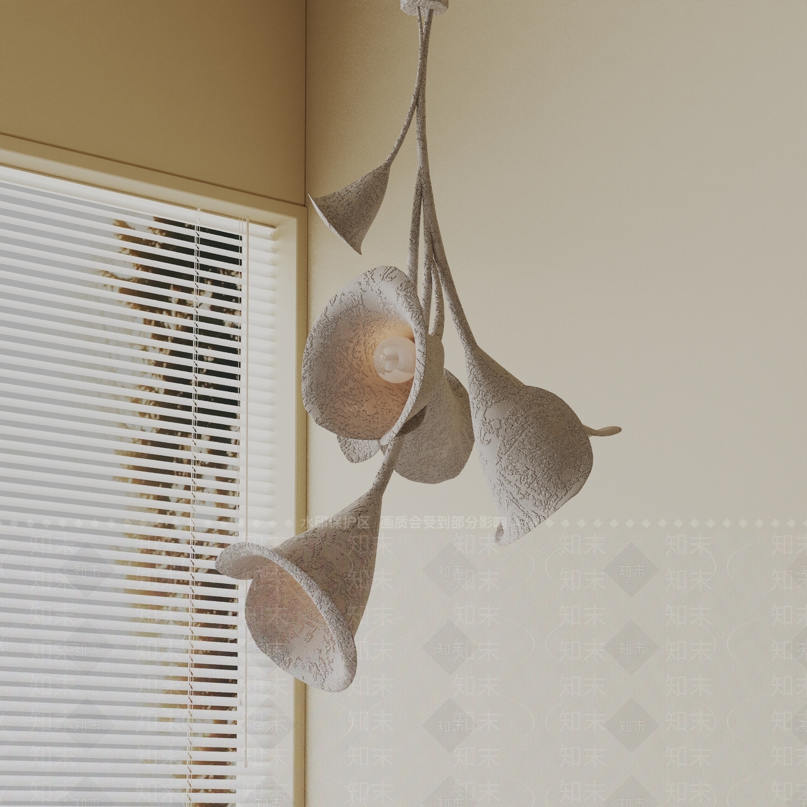 现代儿童房吊灯3D模型下载【ID:1192734236】