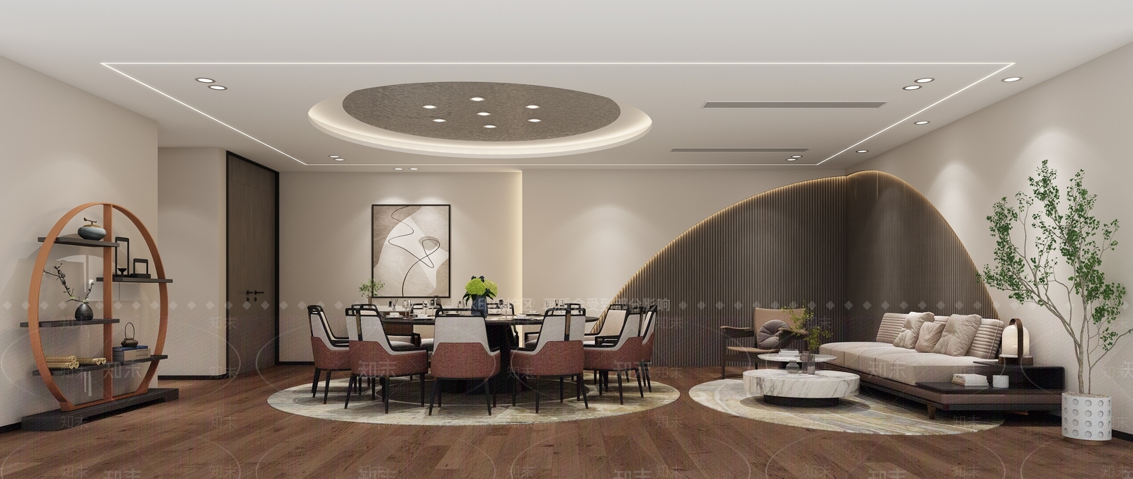 现代包厢3D模型下载【ID:1192735465】