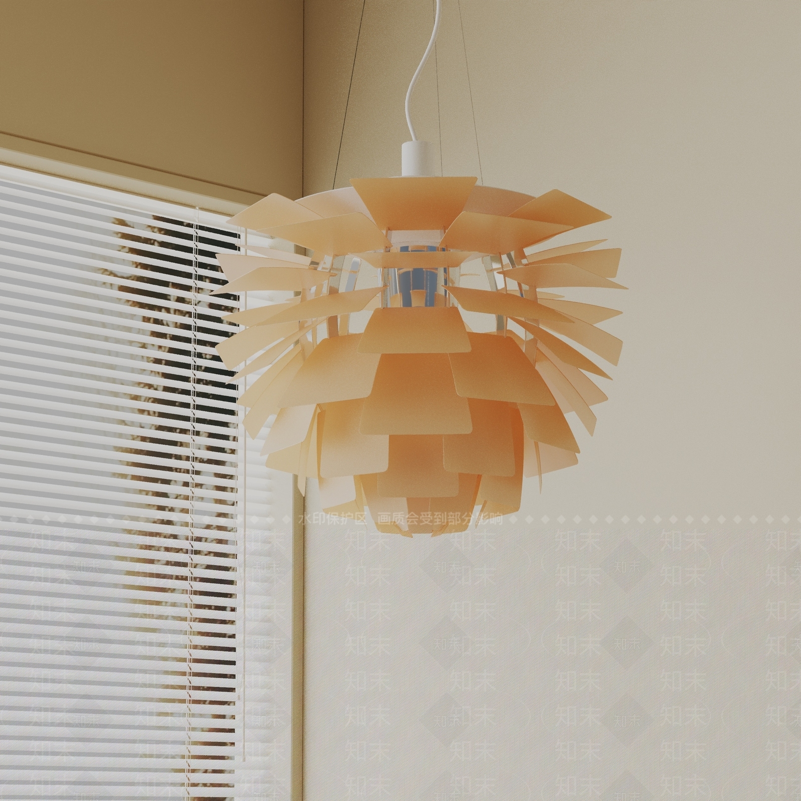 现代儿童房吊灯3D模型下载【ID:1192735892】