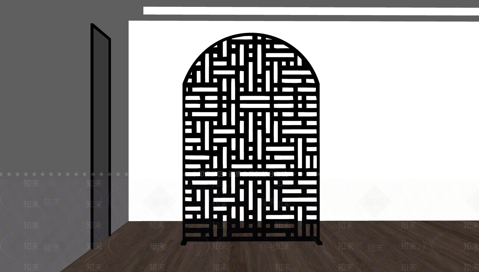 法式中古隔断SU模型下载【ID:1192738635】