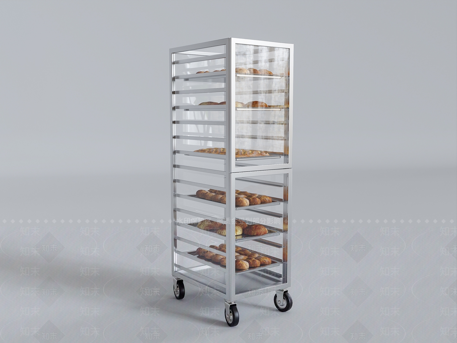 现代甜品面包店SU模型下载【ID:1192740735】