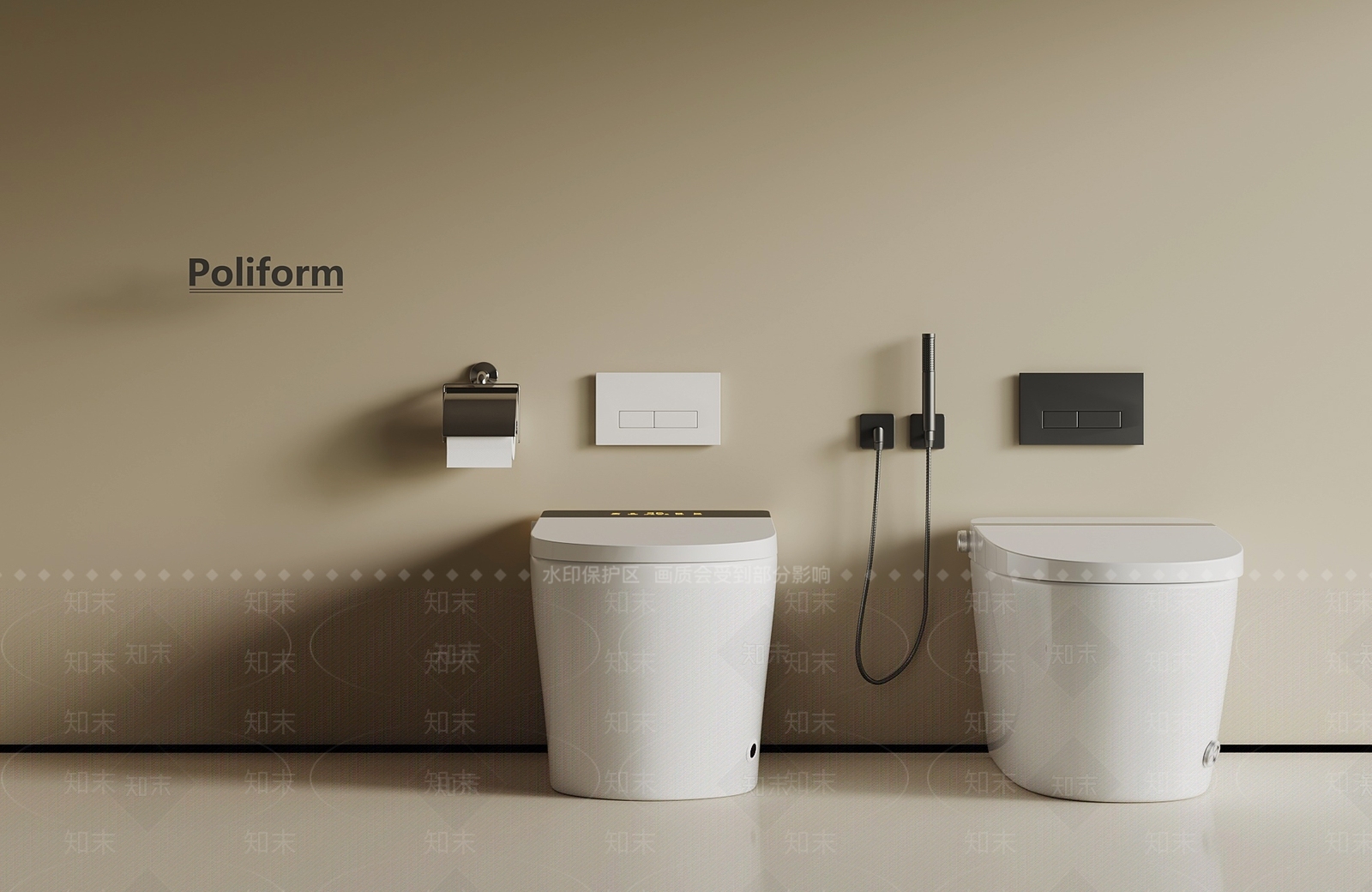 马桶3D模型下载【ID:1192743540】