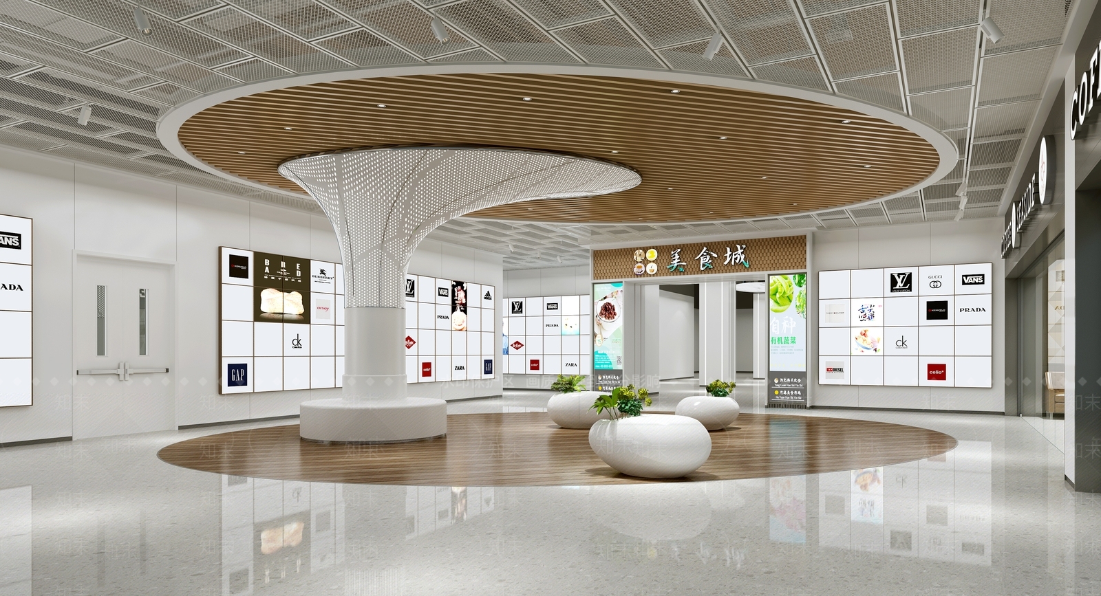 现代商场3D模型下载【ID:1192744293】