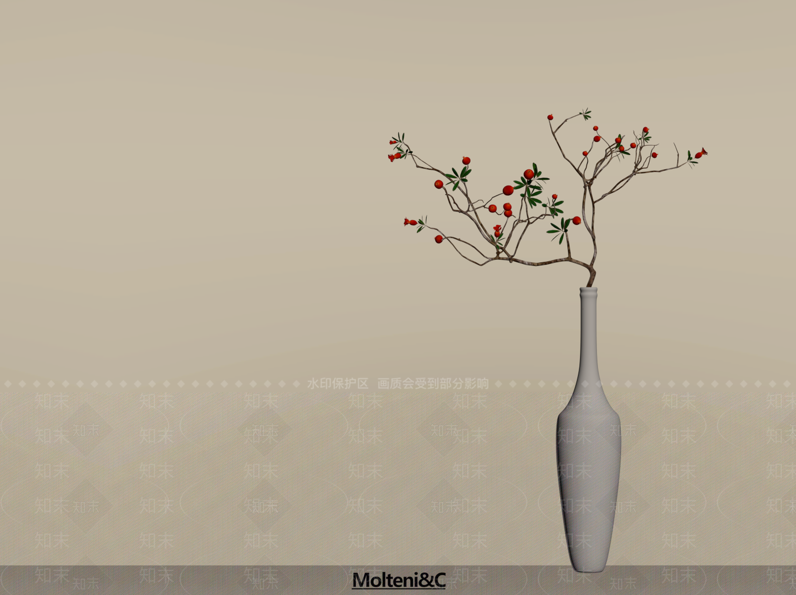 新中式花瓶SU模型下载【ID:1192751944】