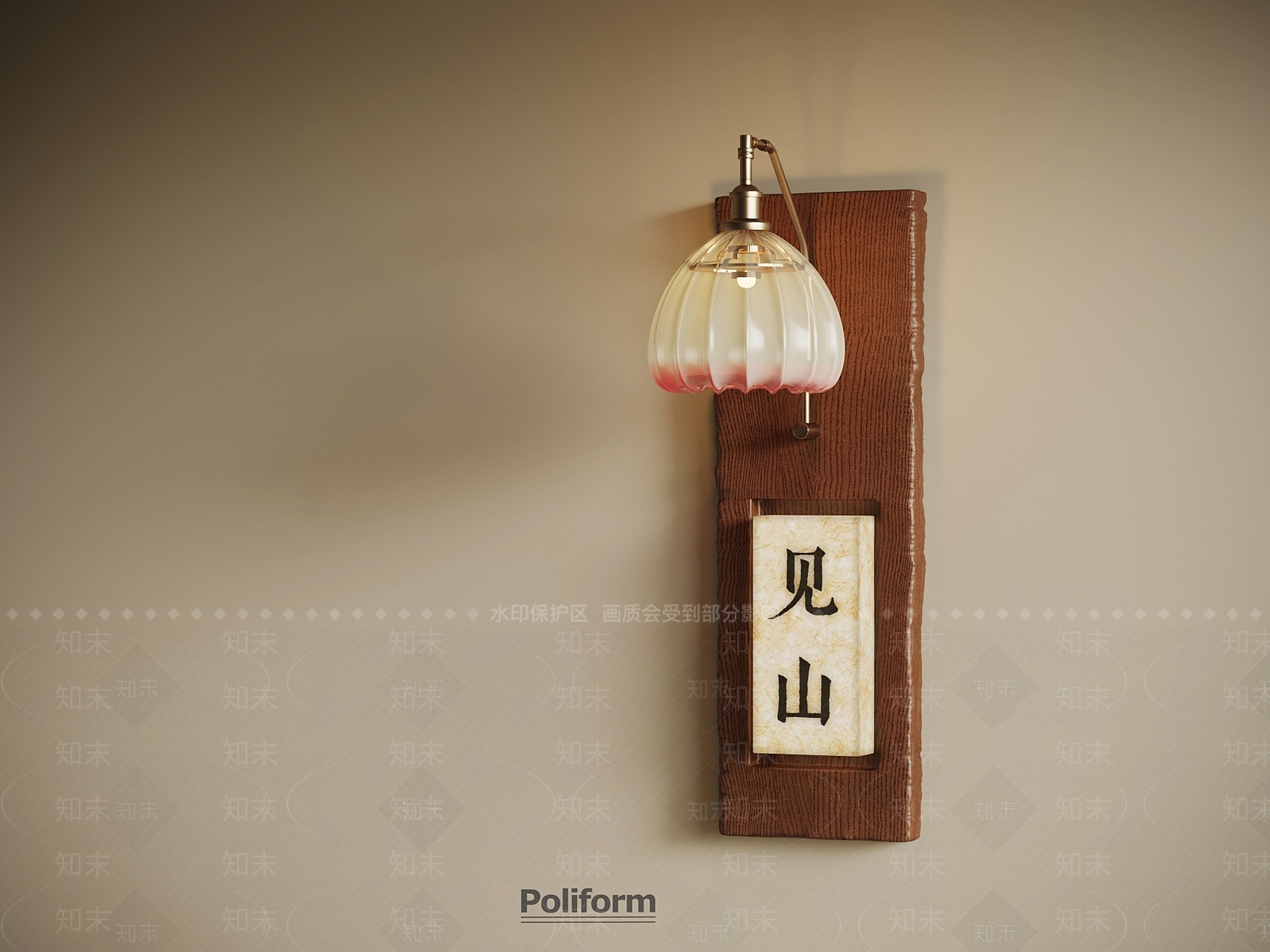 法式中古壁灯3D模型下载【ID:1192752015】