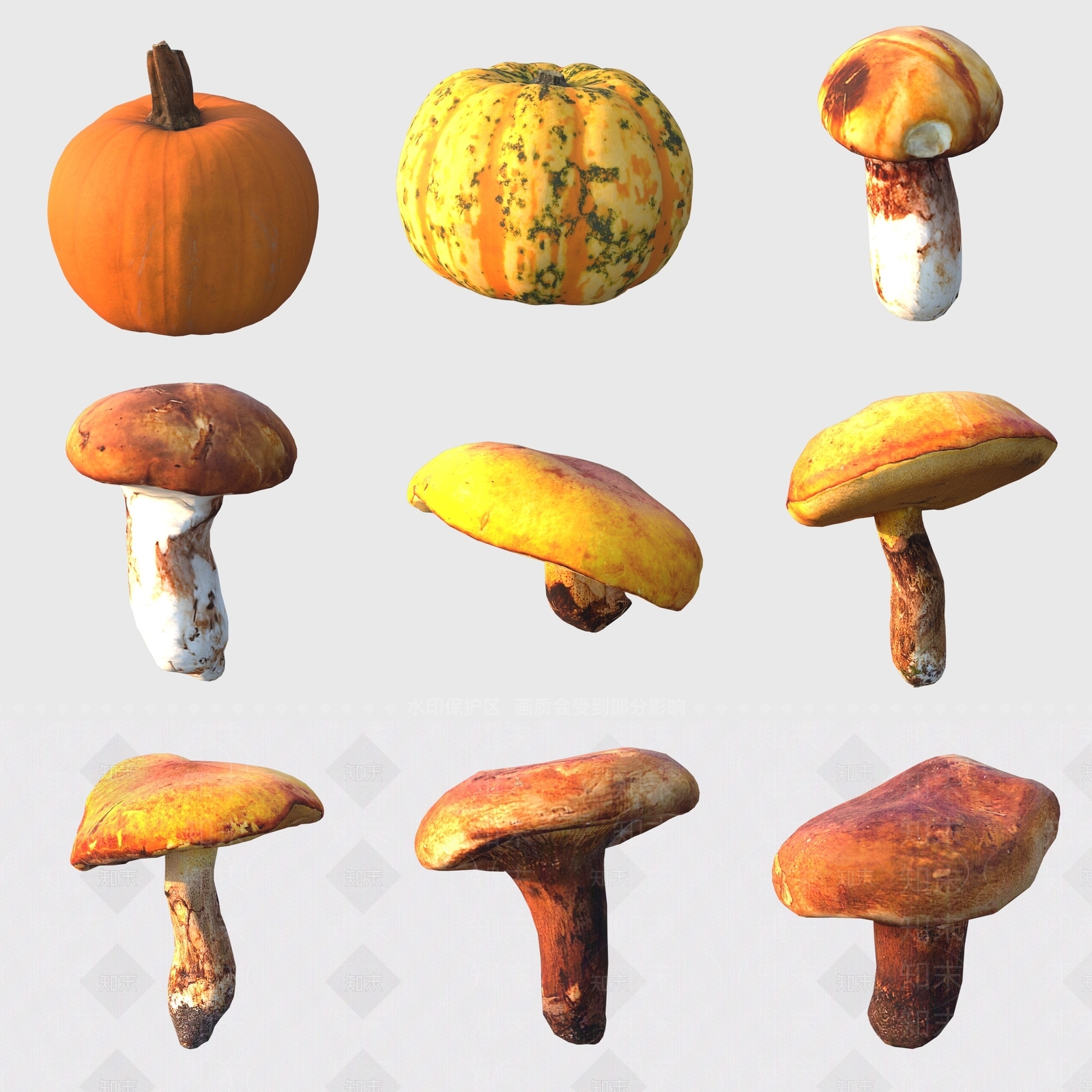 酒水食物3D模型下载【ID:1192752111】