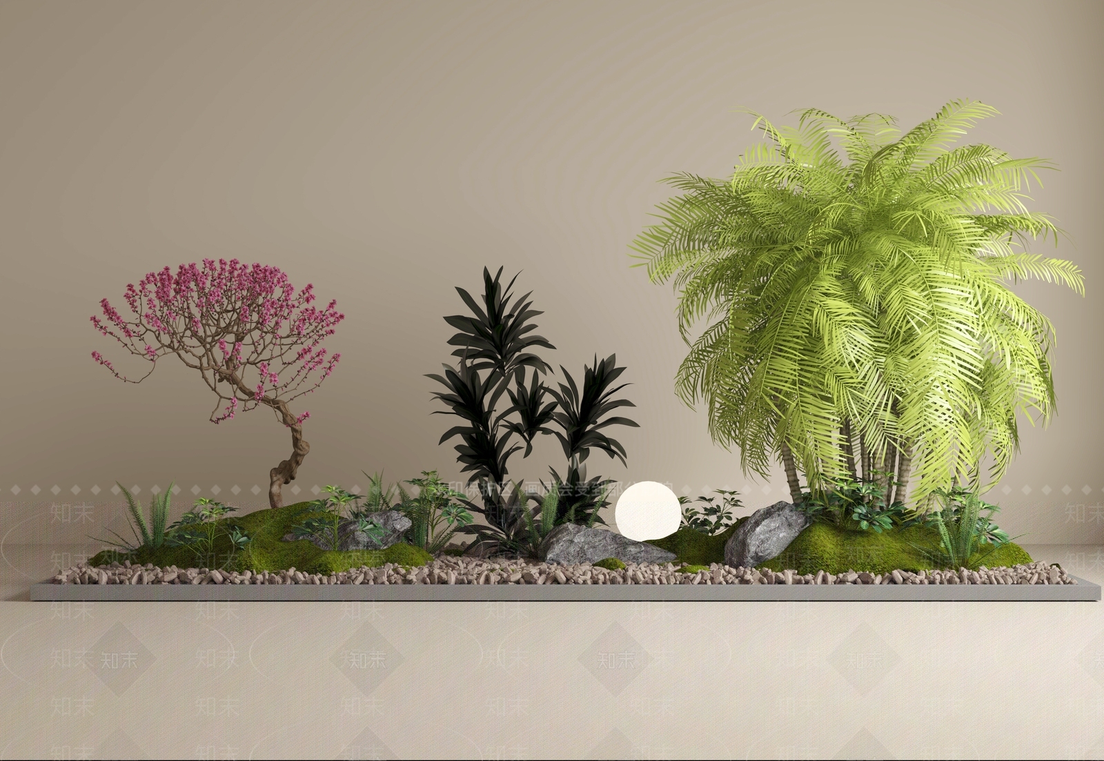植物堆3D模型下载【ID:1192752585】