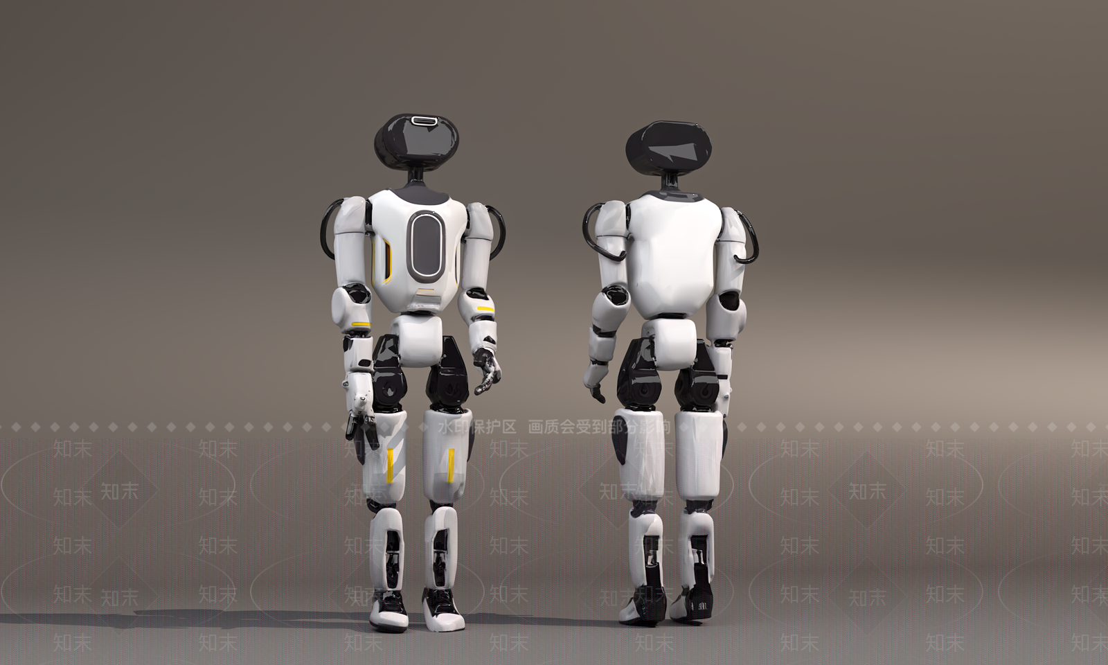 现代智能导购机器人3D模型下载【ID:1192753881】