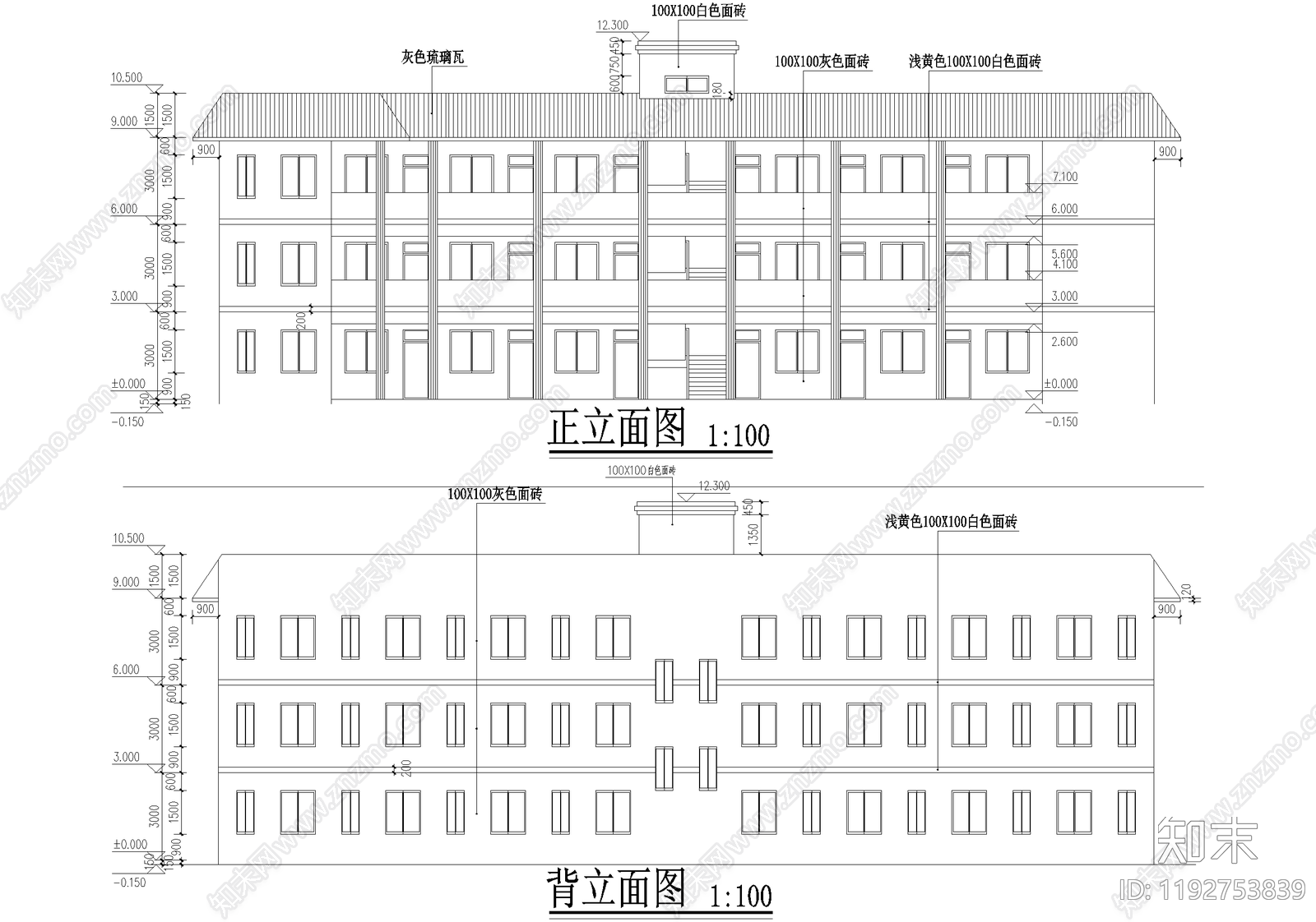 养老院cad施工图下载【ID:1192753839】