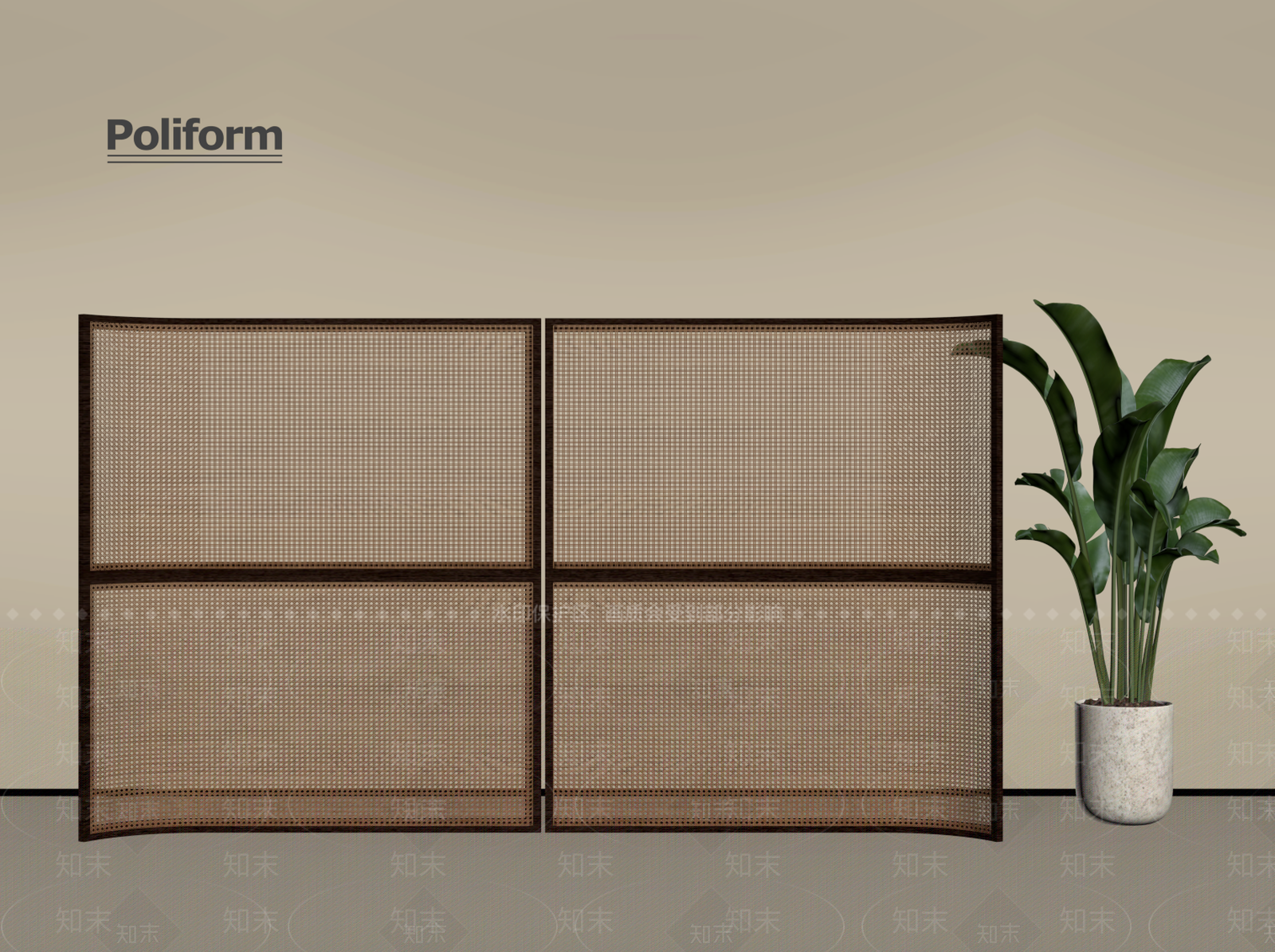 新中式屏风SU模型下载【ID:1192757986】