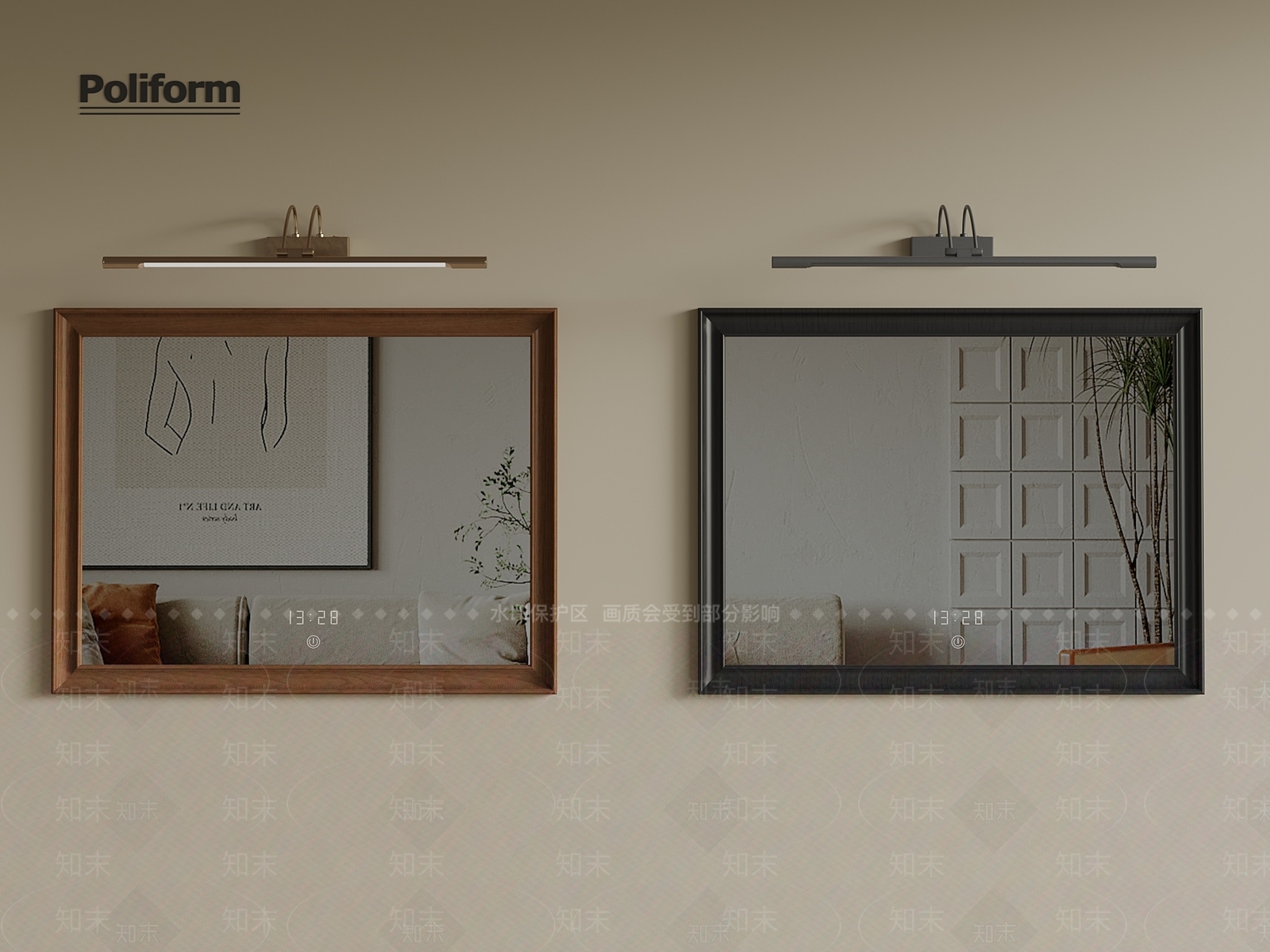 美式镜子SU模型下载【ID:1192762509】