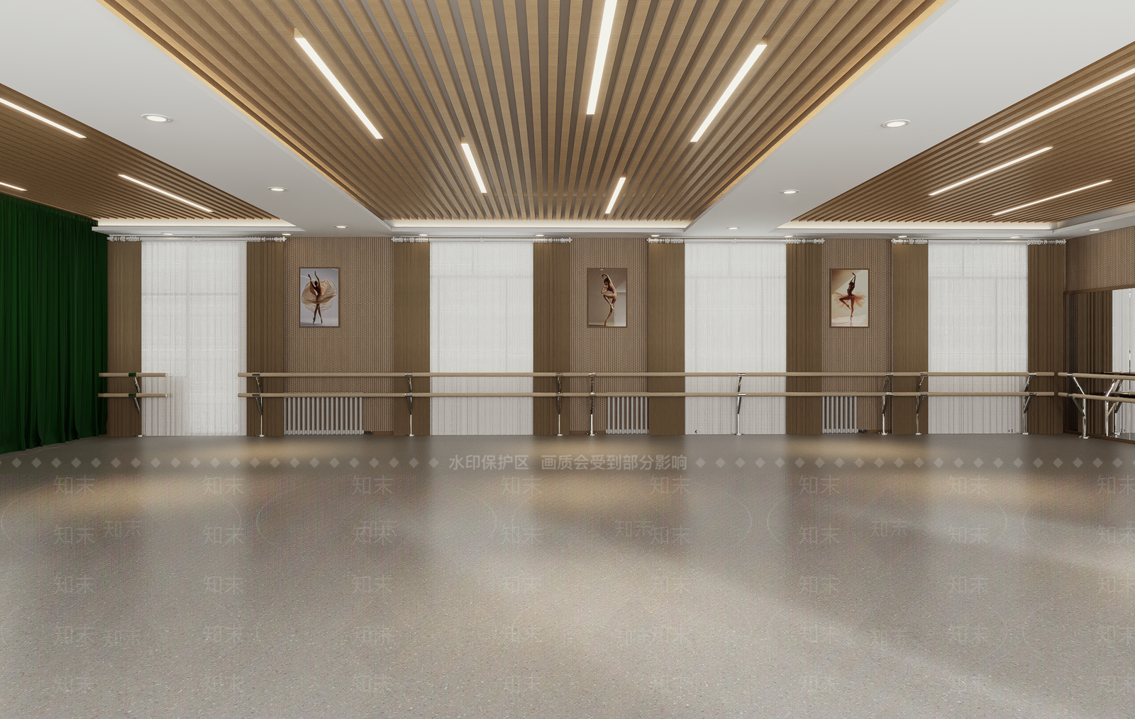 现代其他学校空间SU模型下载【ID:1192762930】