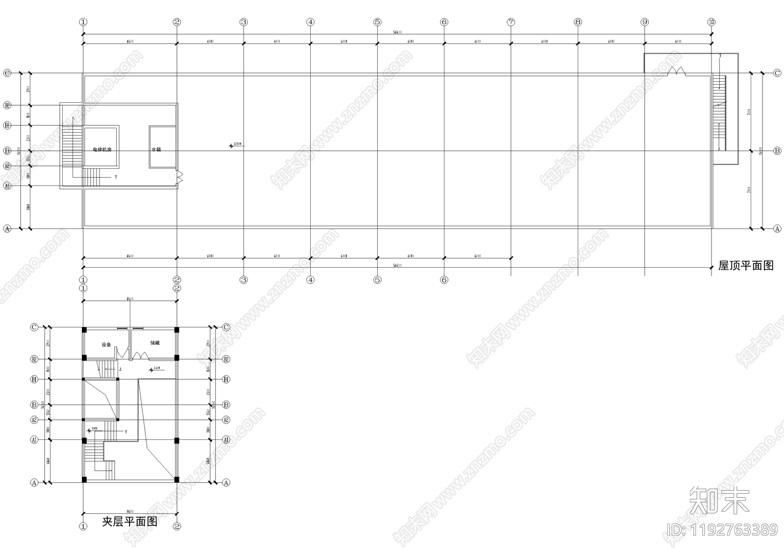 养老院cad施工图下载【ID:1192763389】