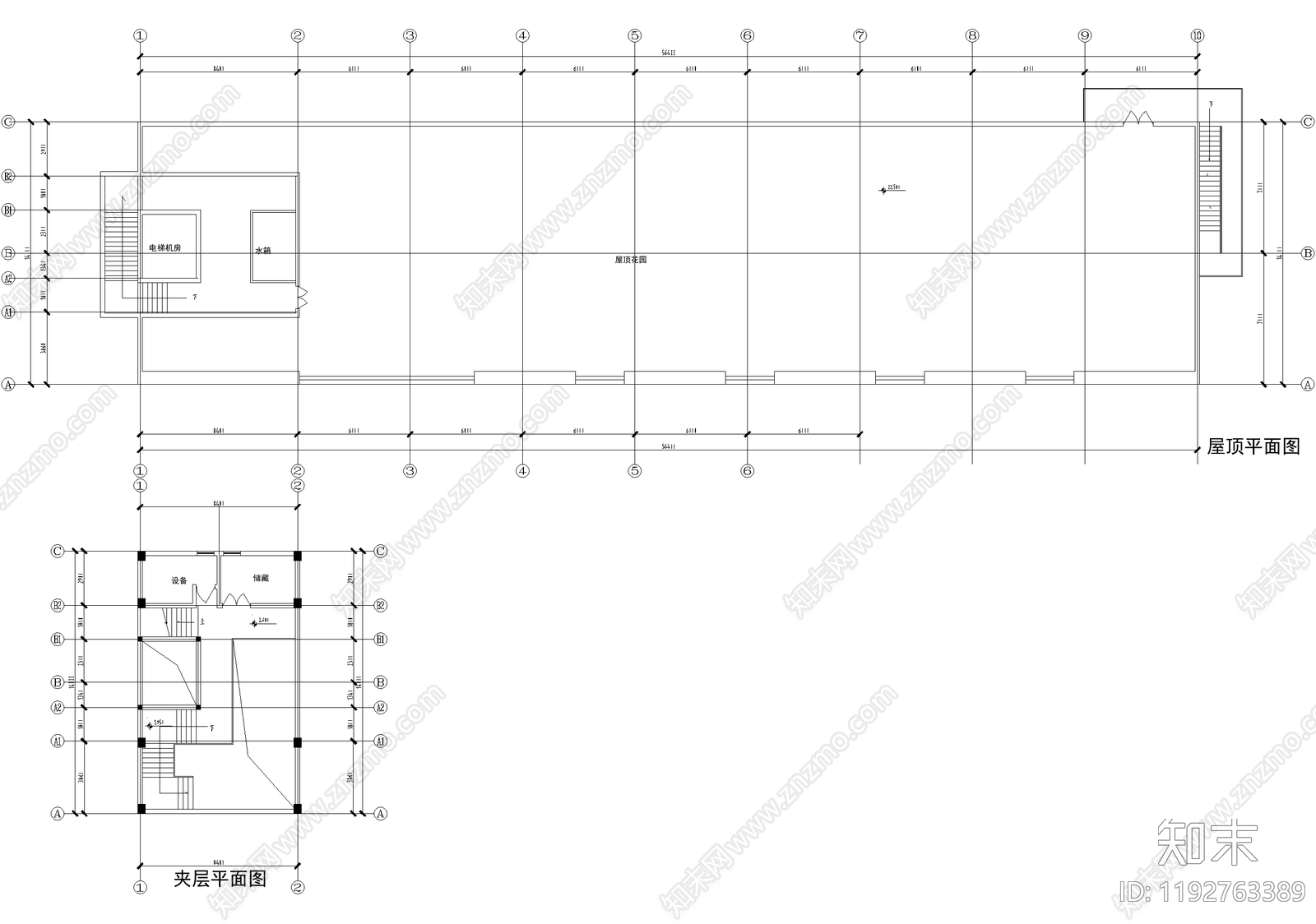 养老院cad施工图下载【ID:1192763389】
