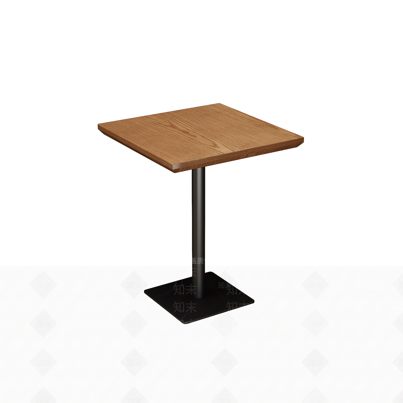 现代餐桌3D模型渲染效果图
