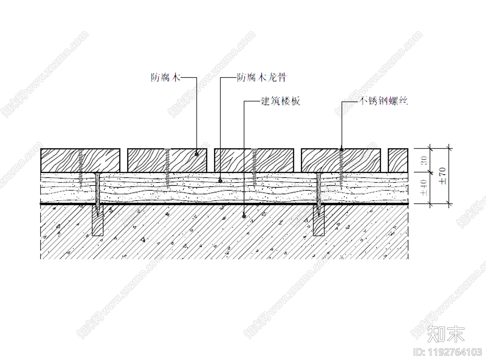 木地板cad施工图下载【ID:1192764103】