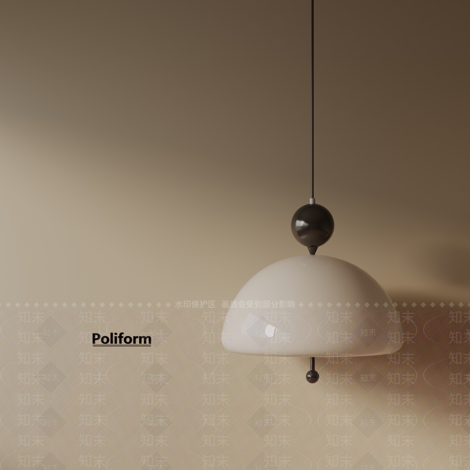 现代儿童房吊灯3D模型下载【ID:1192771024】