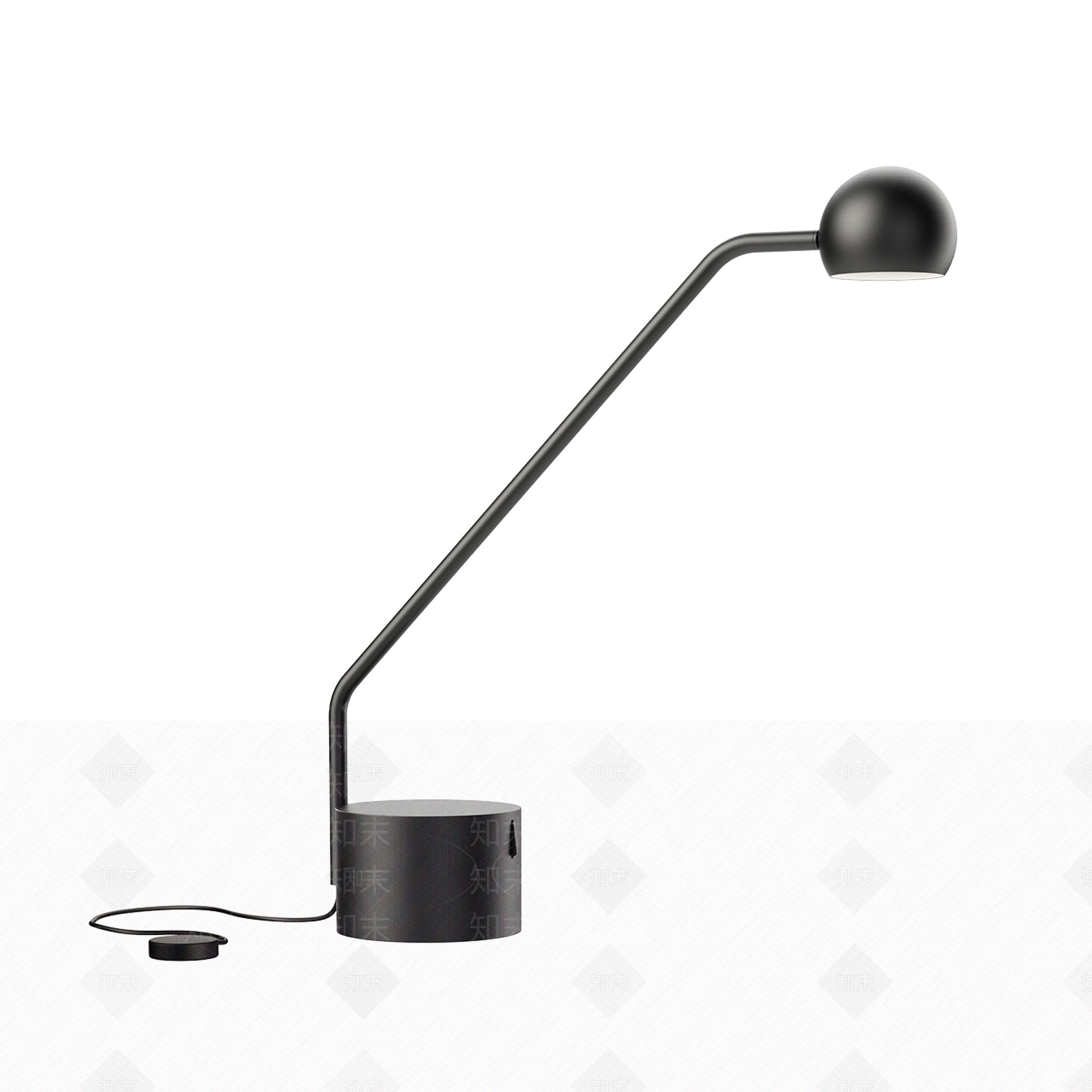 复古中古台灯3D模型下载【ID:1192774225】