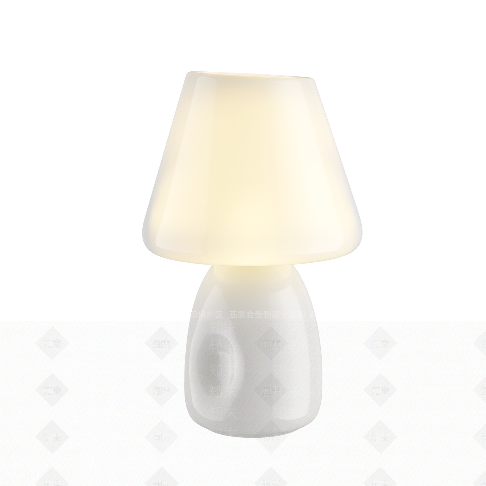 极简北欧台灯3D模型下载【ID:1192776295】