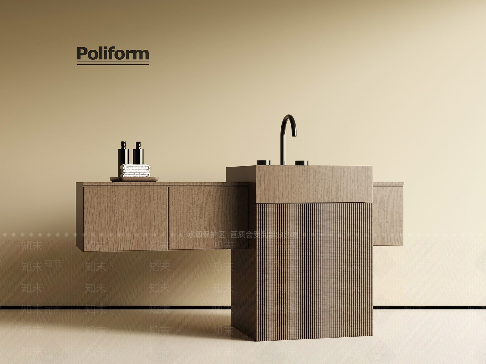 洗手台3D模型下载【ID:1192776922】