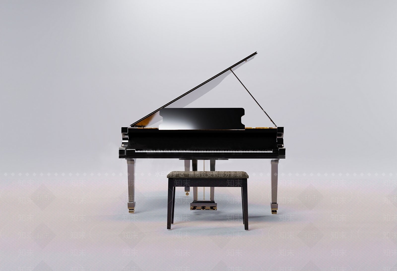 乐器3D模型下载【ID:1192780133】