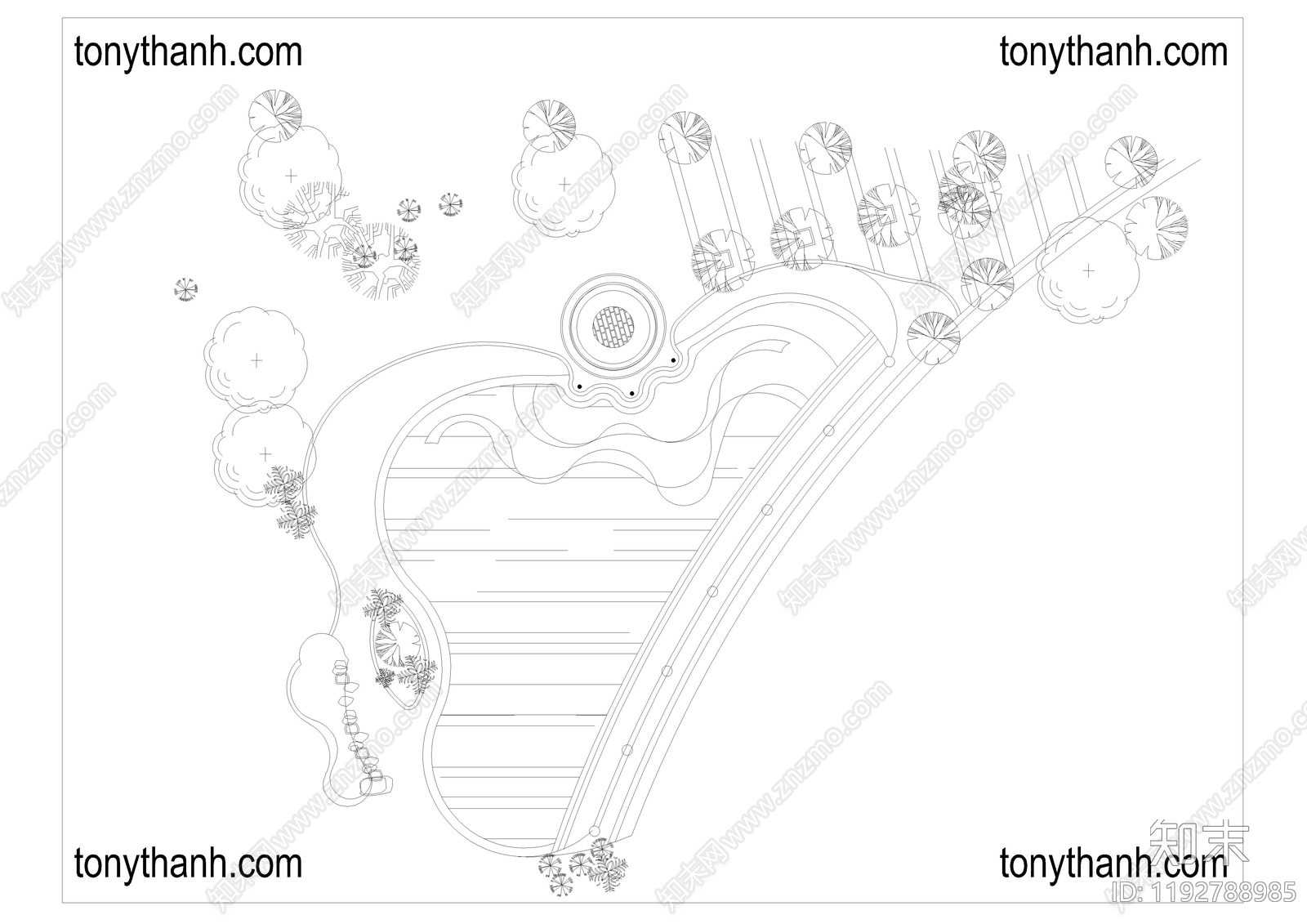 综合性公园施工图下载【ID:1192788985】