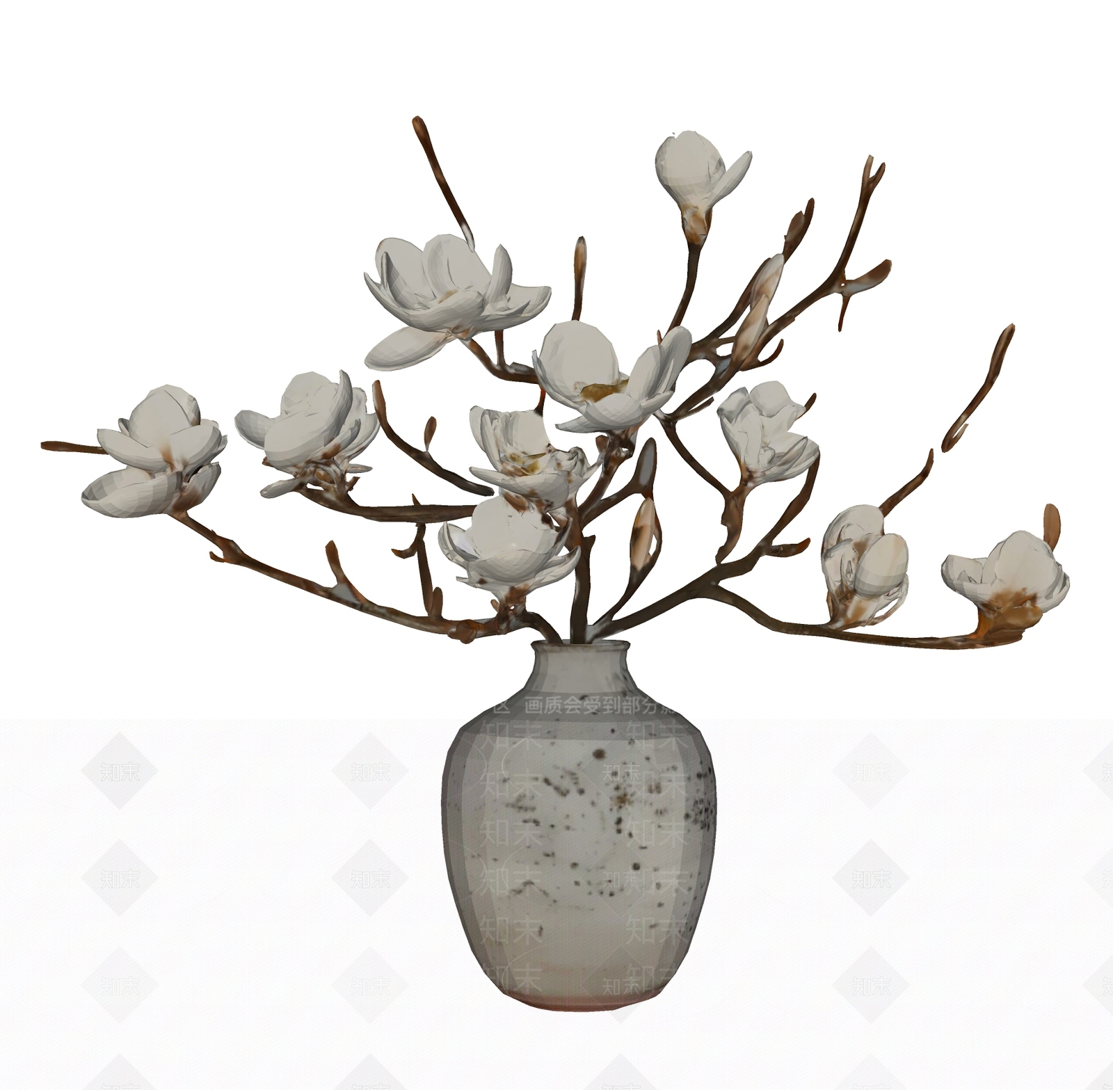 现代花艺SU模型下载【ID:1192803279】