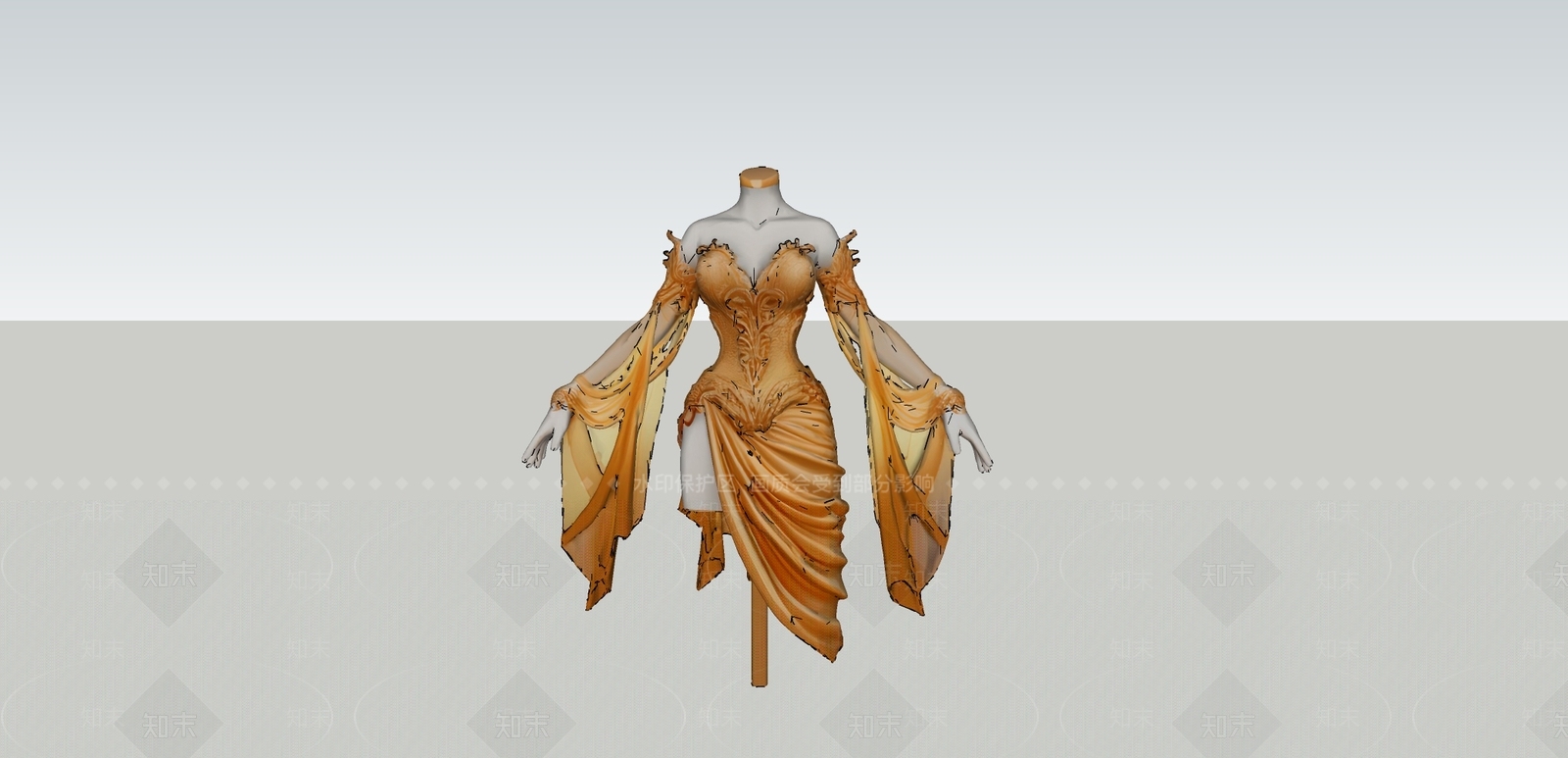 衣服SU模型下载【ID:1192803579】