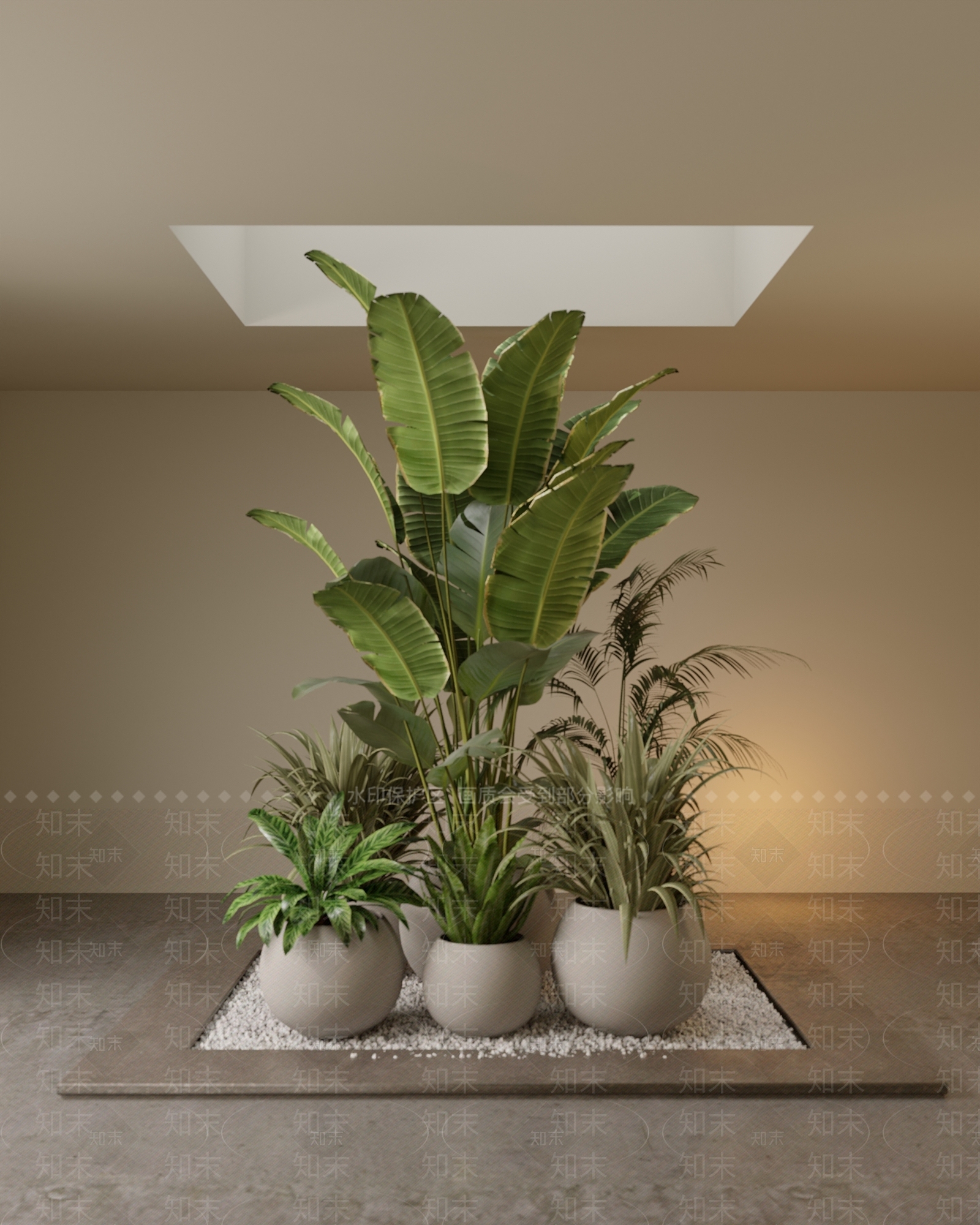 盆栽3D模型下载【ID:1192813588】