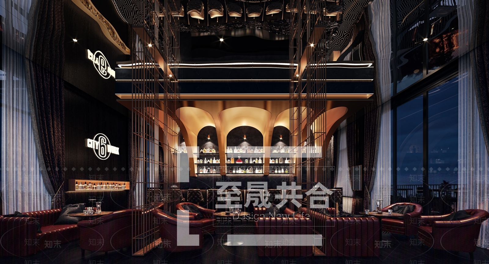 现代极简茶餐厅SU模型下载【ID:1193129465】