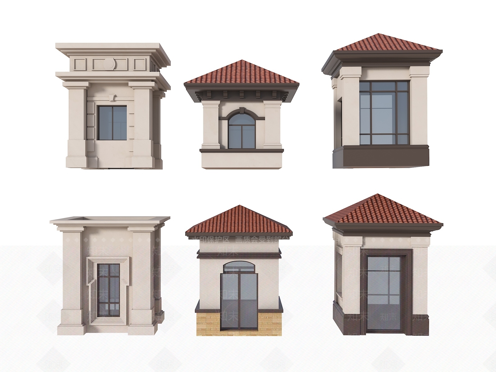 现代其他景观小建筑SU模型下载【ID:1192822104】