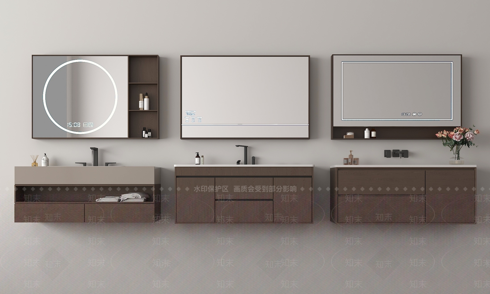 浴室柜3D模型下载【ID:1192825708】