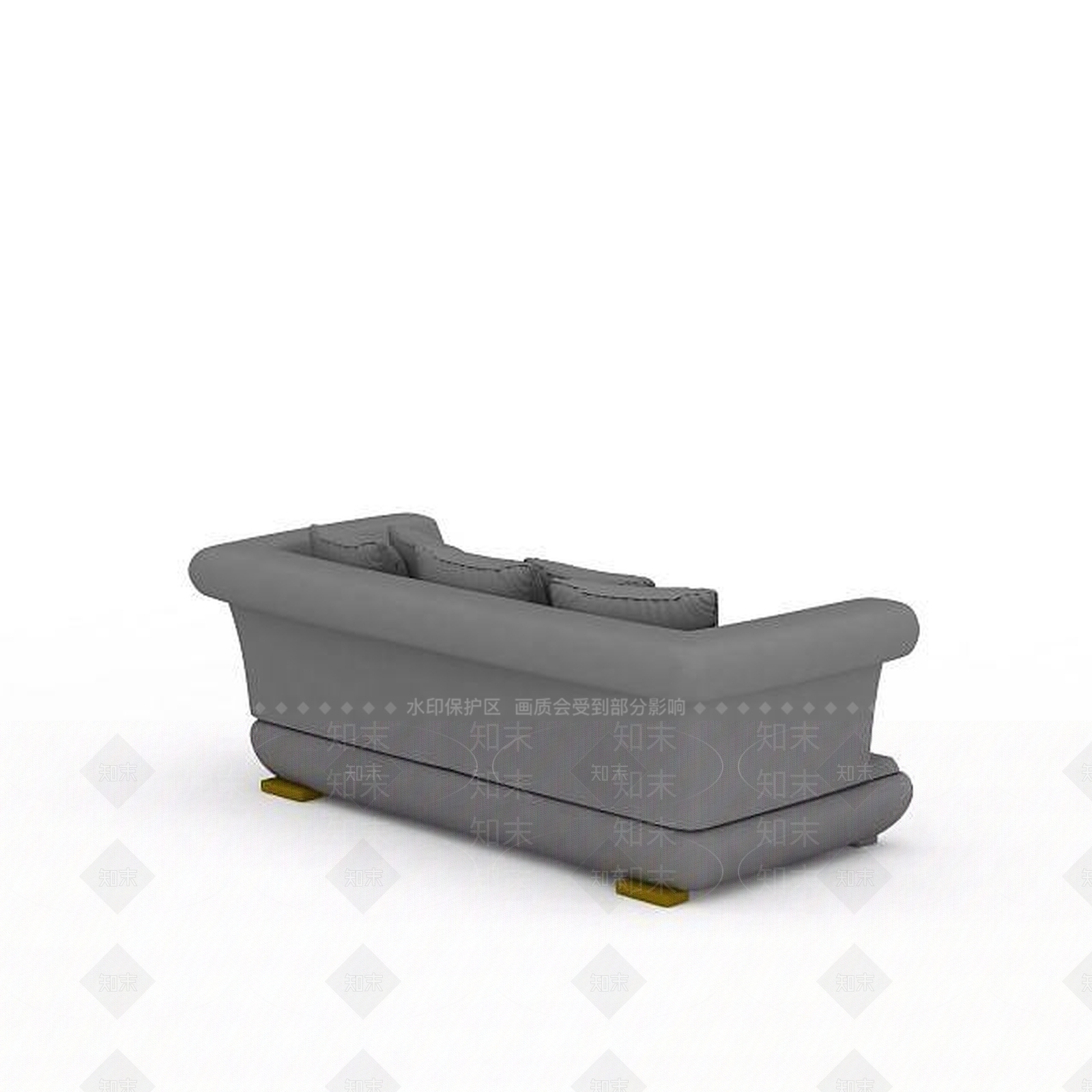 现代双人沙发3D模型下载【ID:1192829066】
