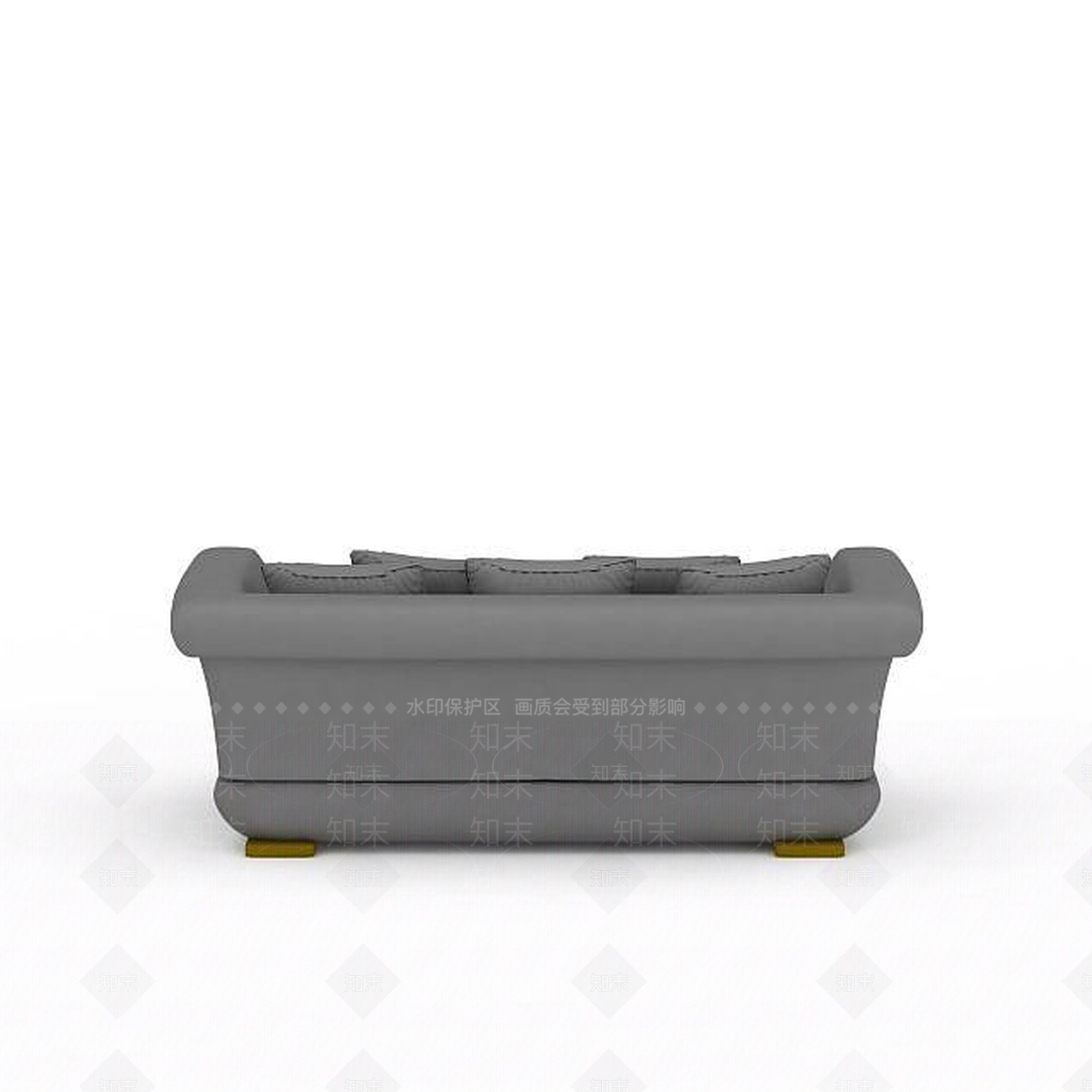 现代双人沙发3D模型下载【ID:1192829066】