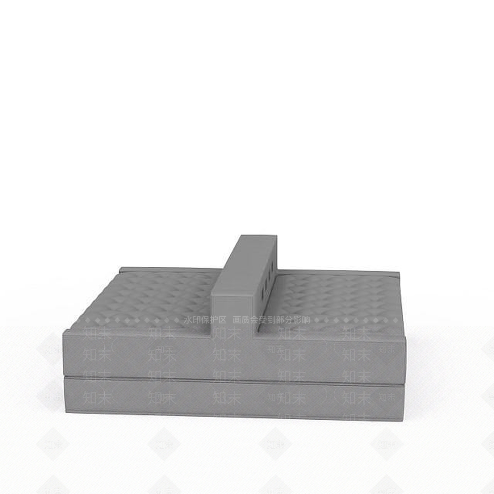 现代双人沙发3D模型下载【ID:1199209002】