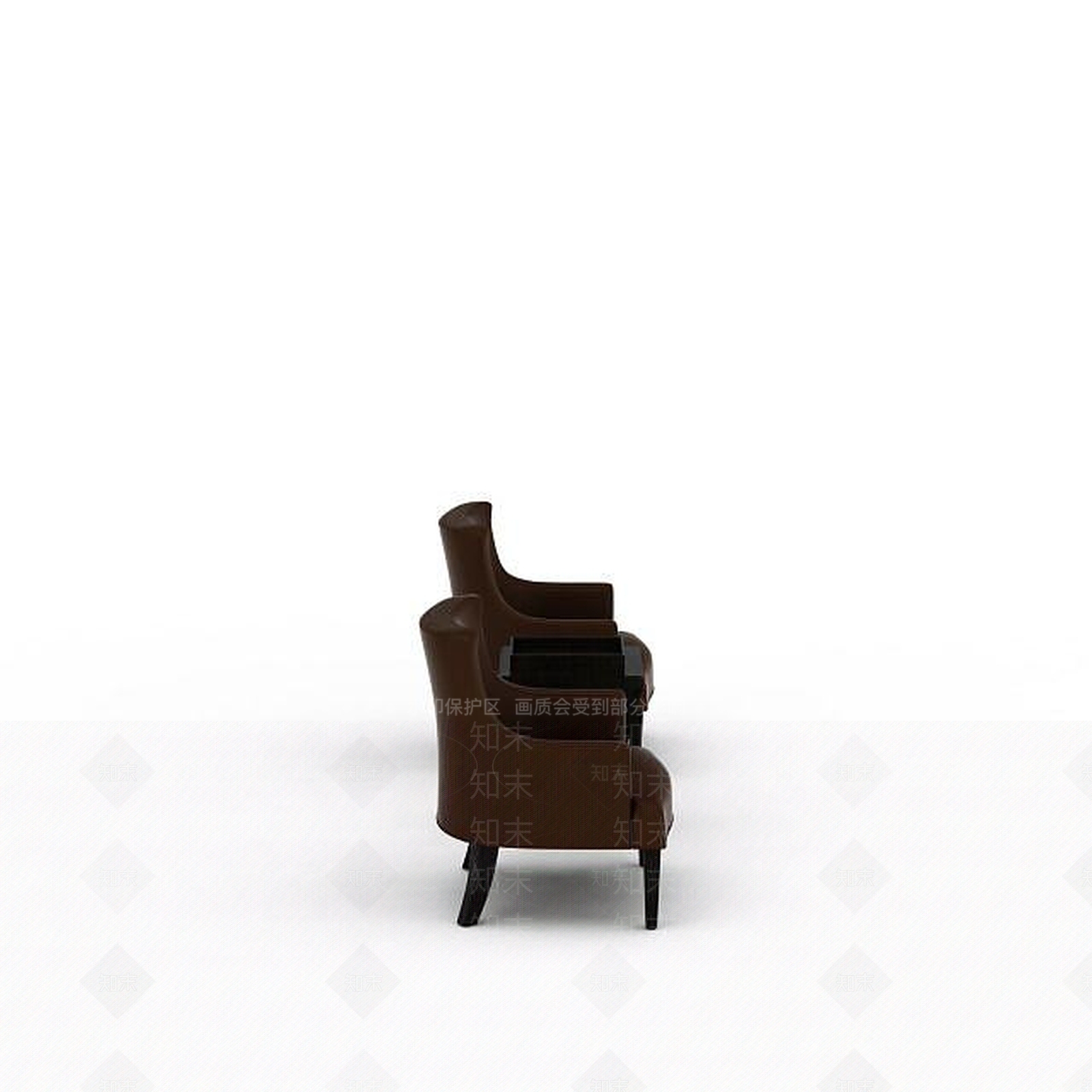 现代双人沙发3D模型下载【ID:1192829613】