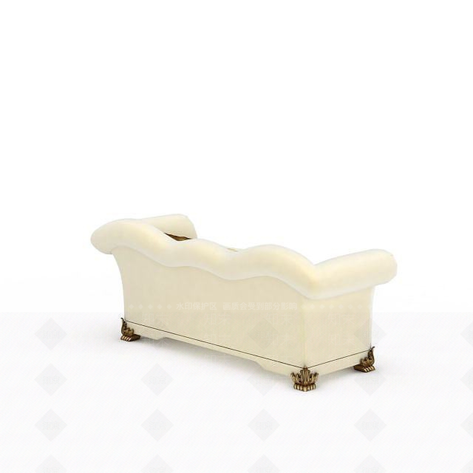 现代双人沙发3D模型下载【ID:1192829917】