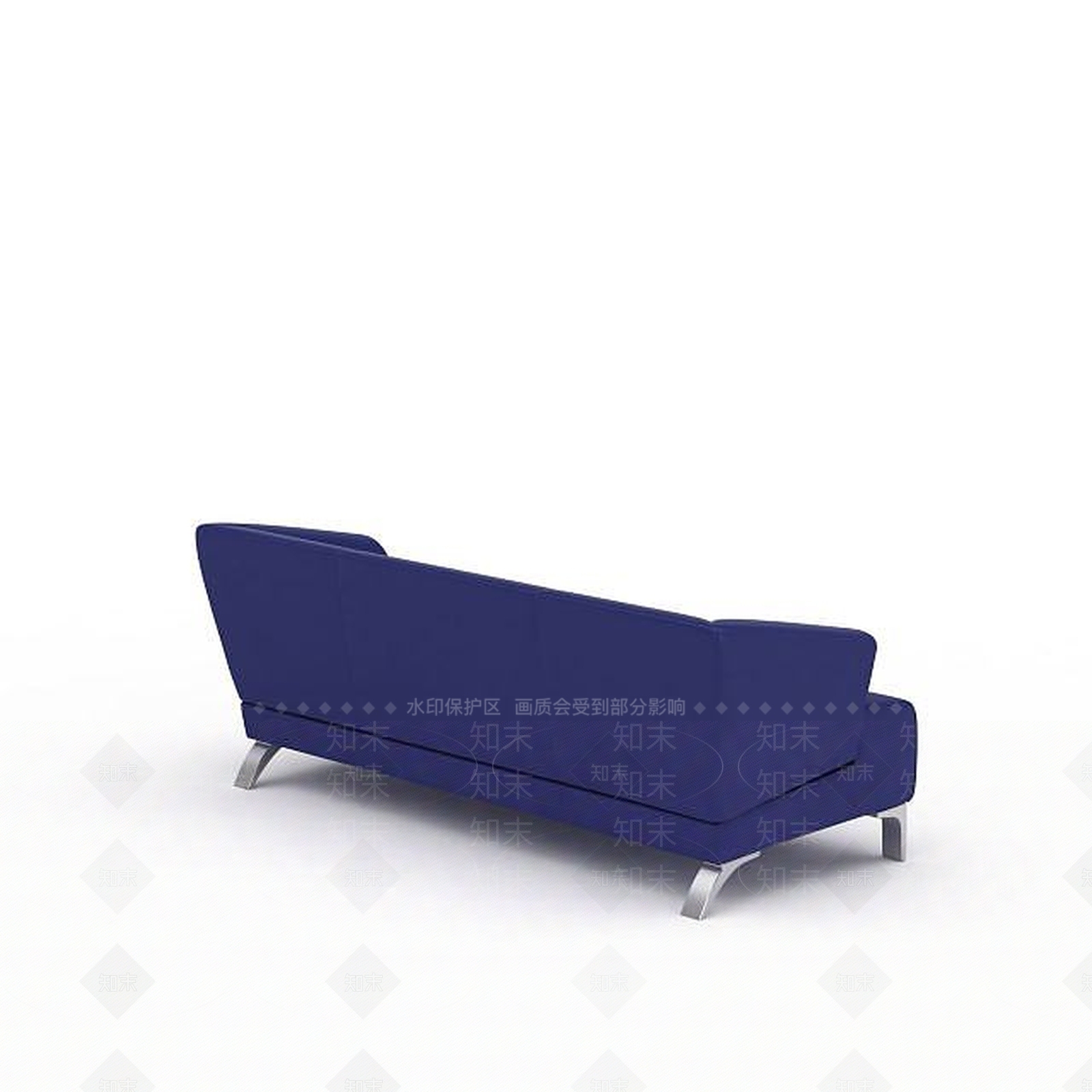 现代双人沙发3D模型下载【ID:1199200210】
