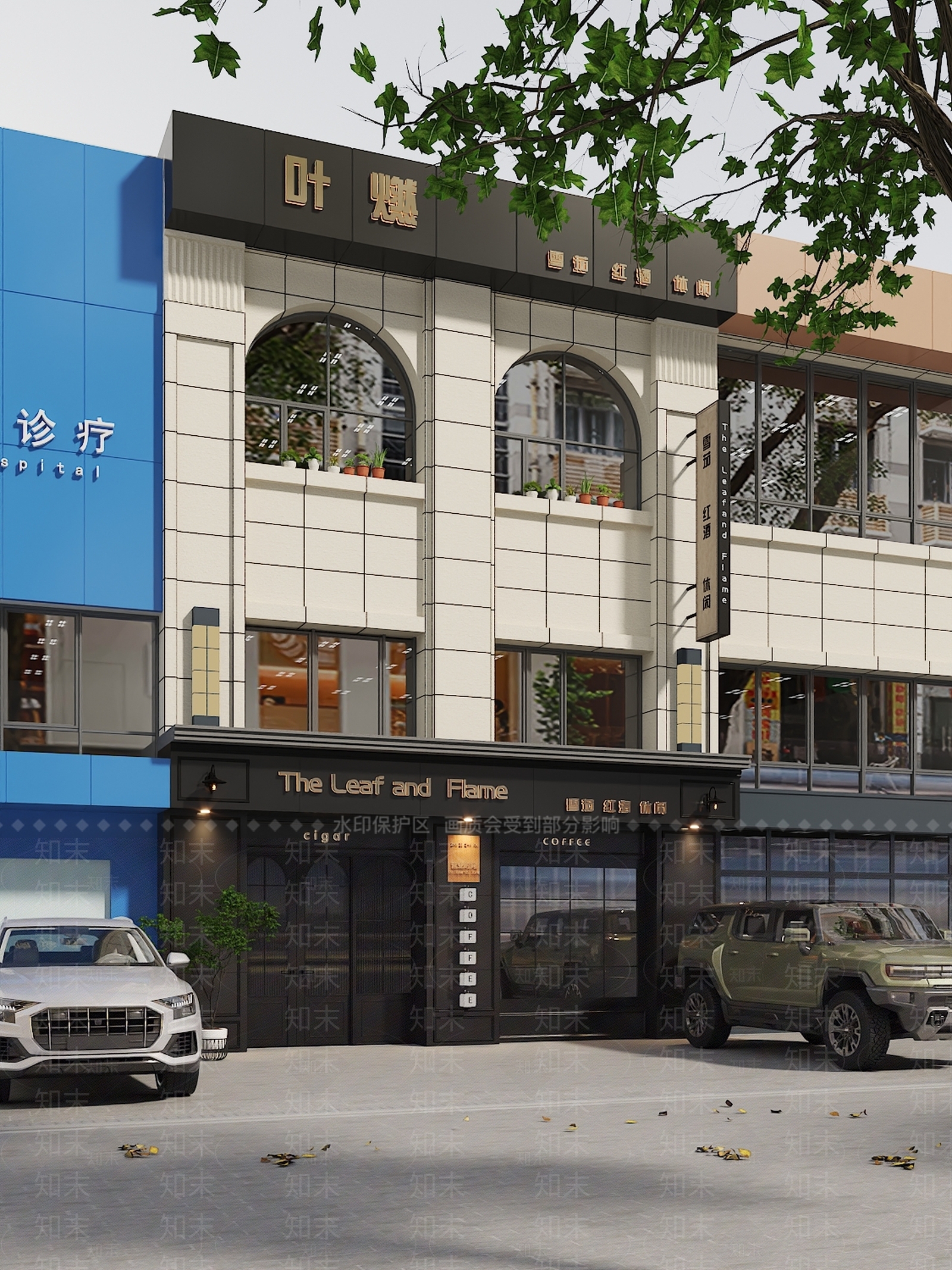 现代门头SU模型下载【ID:1192831639】