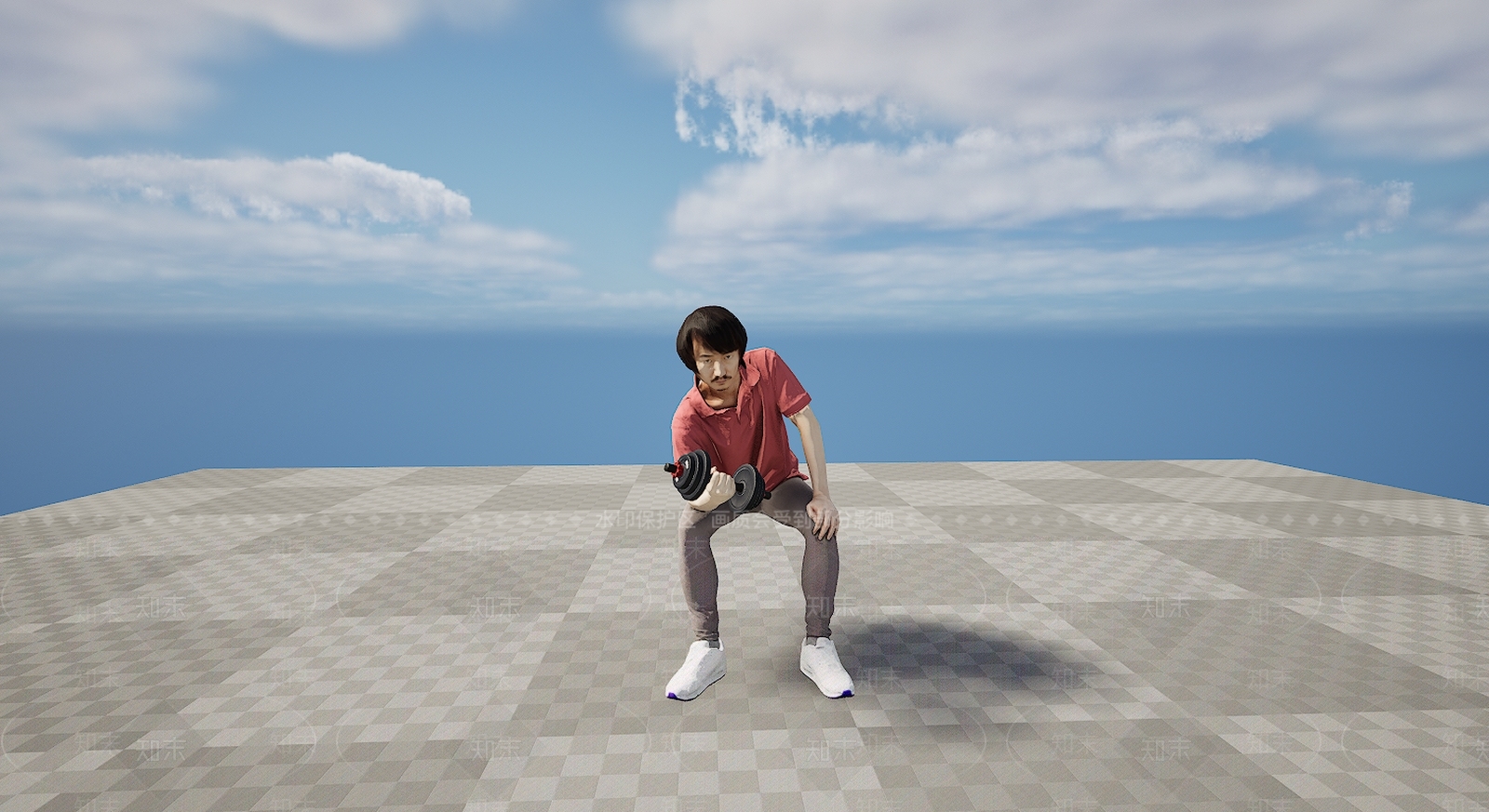 现代虚拟人物3D模型下载【ID:1199200040】