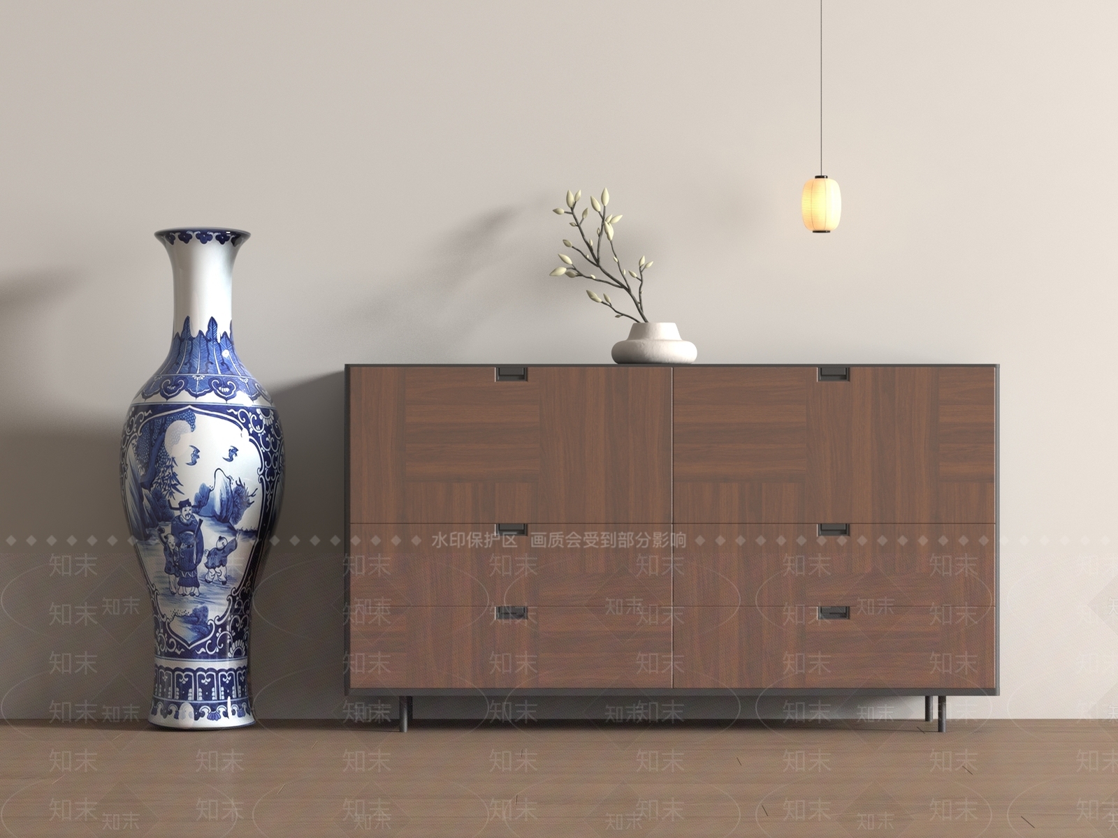 现代斗柜SU模型下载【ID:1192832493】